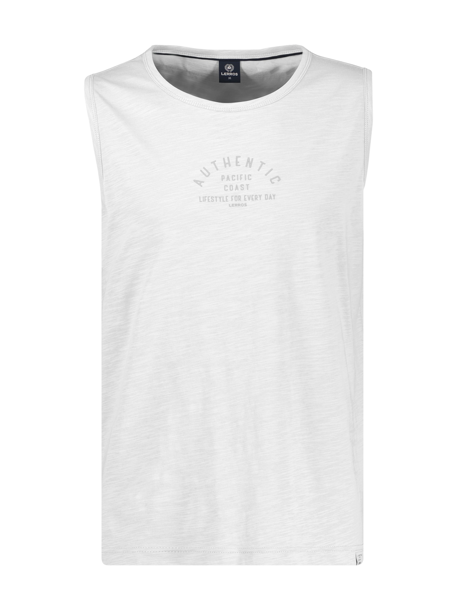 LERROS 1100000002199 »Luftiges Tanktop aus Baumwolle mit trendigem Slogan-Print«