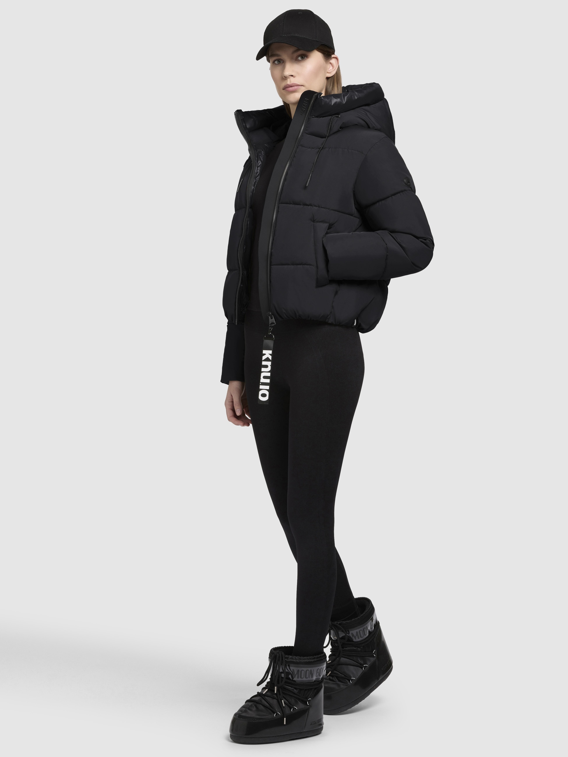 khujo Steppjacke »ELIDA«, mit Kapuze