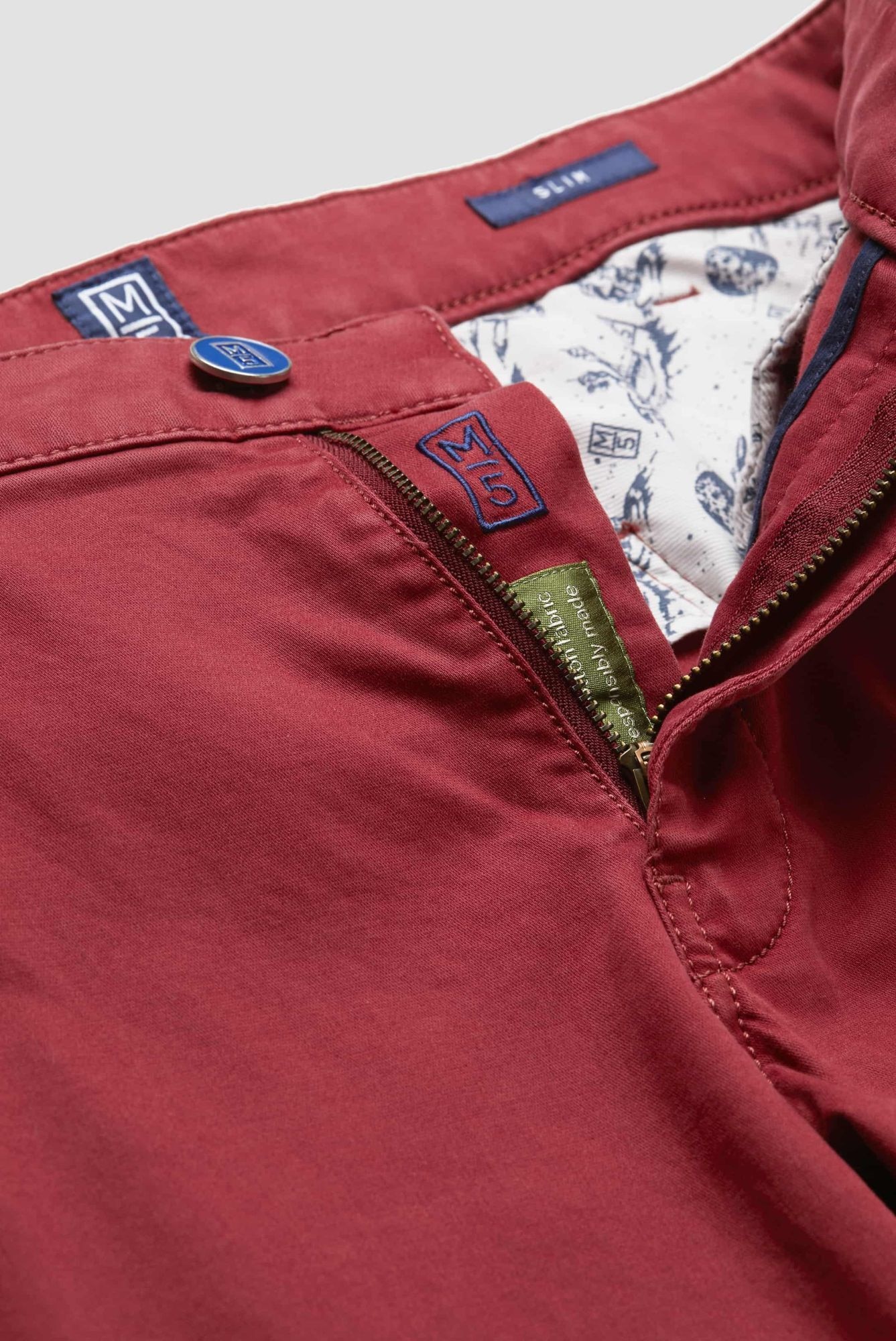 MEYER Stoffhose »M5 Slim«, Five-Pocket