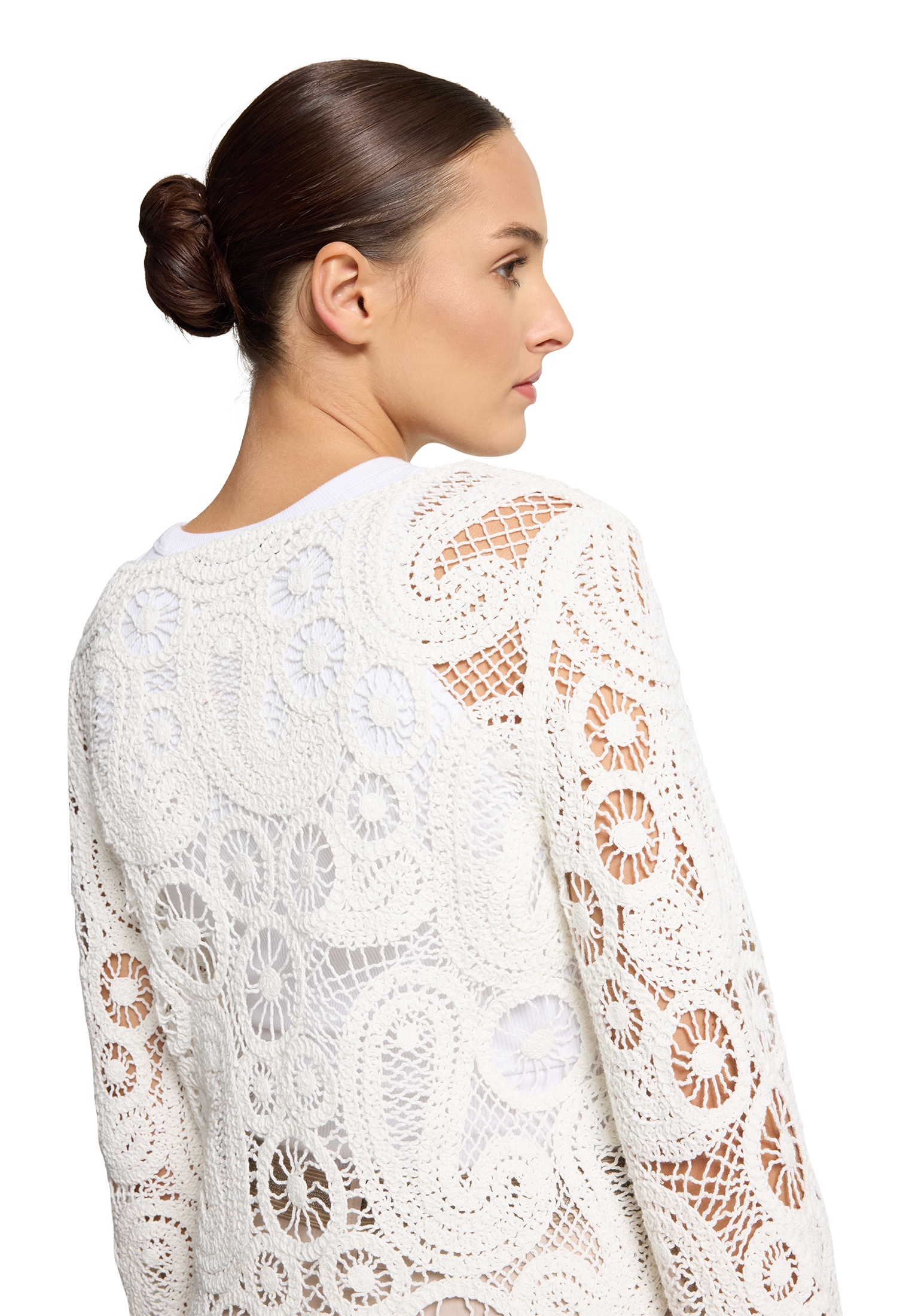 Betty Barclay Strickpullover »Betty Barclay Damen Lochstrick-Pullover mit U-Boot-Ausschnitt«, (1 tlg.), limited edition