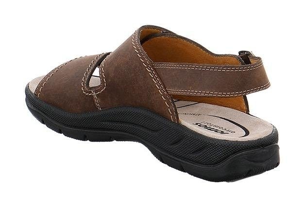 Jomos Riemchensandale, Sommerschuh, Klettschuh, Outdoorschuh, mit Kontrastnähten