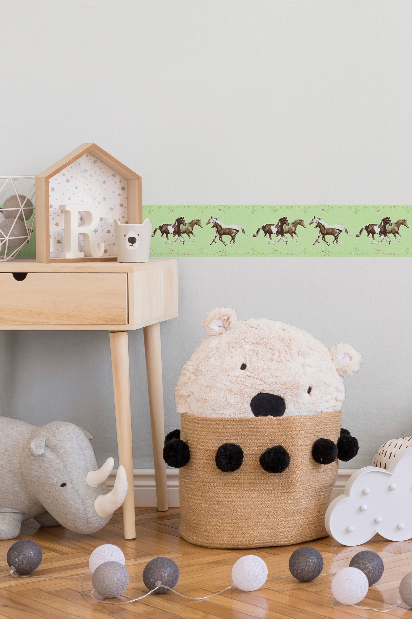 living walls Bordüre »Little Stars«, Motiv-abstrakt-naturalistisch, Kindertapete Tapete Tiere Borte Kinderzimmer Schlafzimmer Flur Design