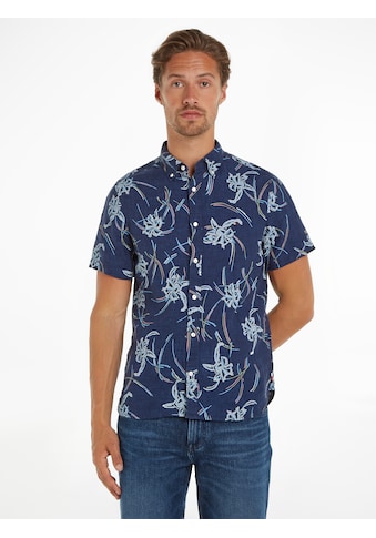 Leinenhemd »LI TROPICAL PRT SF SHIRT«