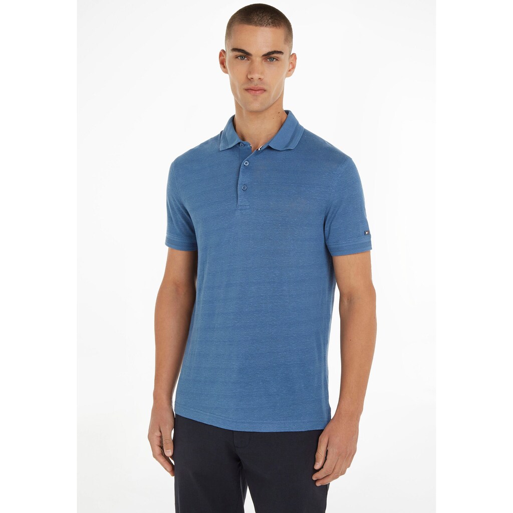 Tommy Hilfiger TAILORED Poloshirt »DC PREMIUM LINEN POLO«