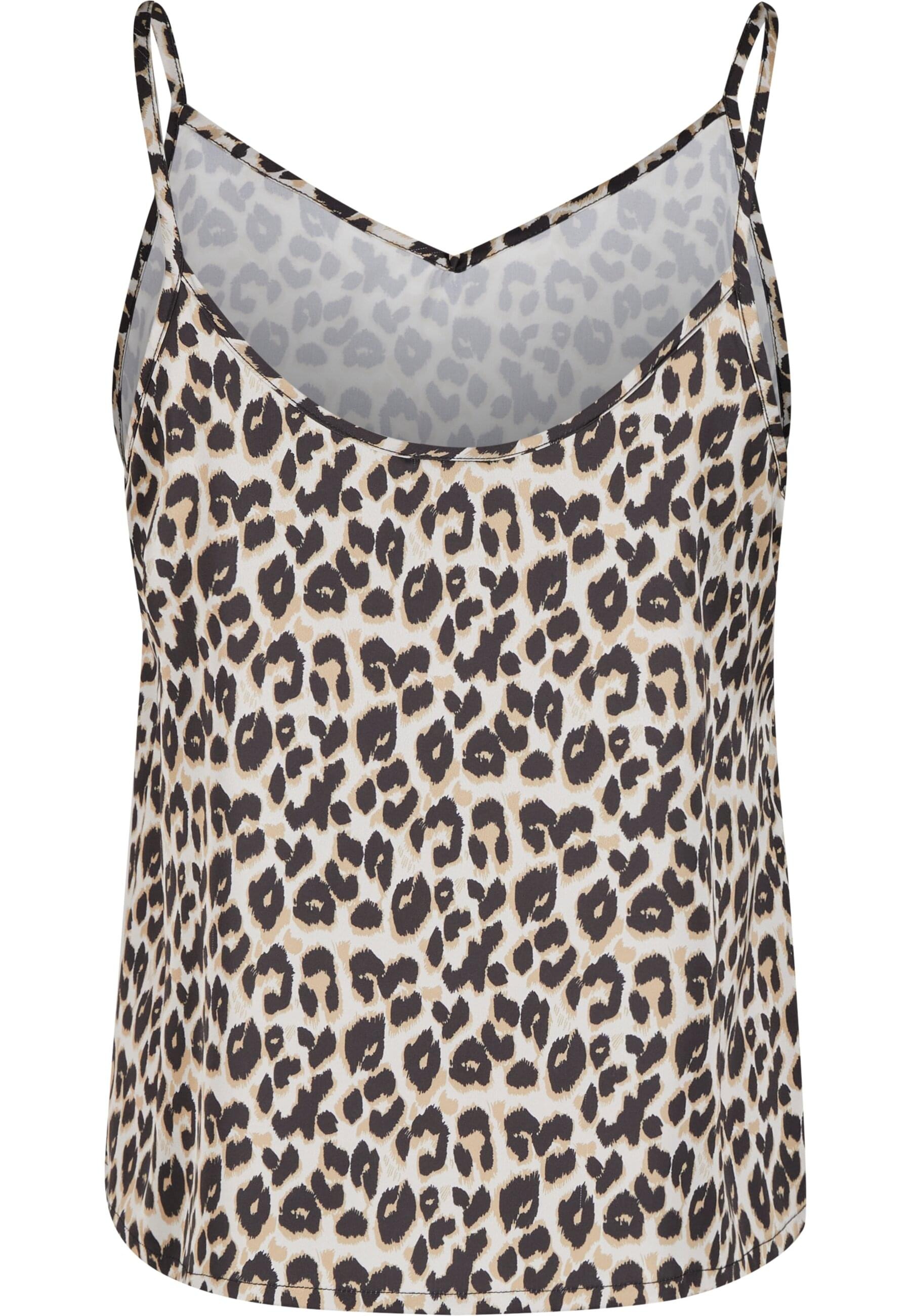 URBAN CLASSICS Muskelshirt "Urban Classics Ladies Leo Slip Top" 1 Stk. günstig online kaufen