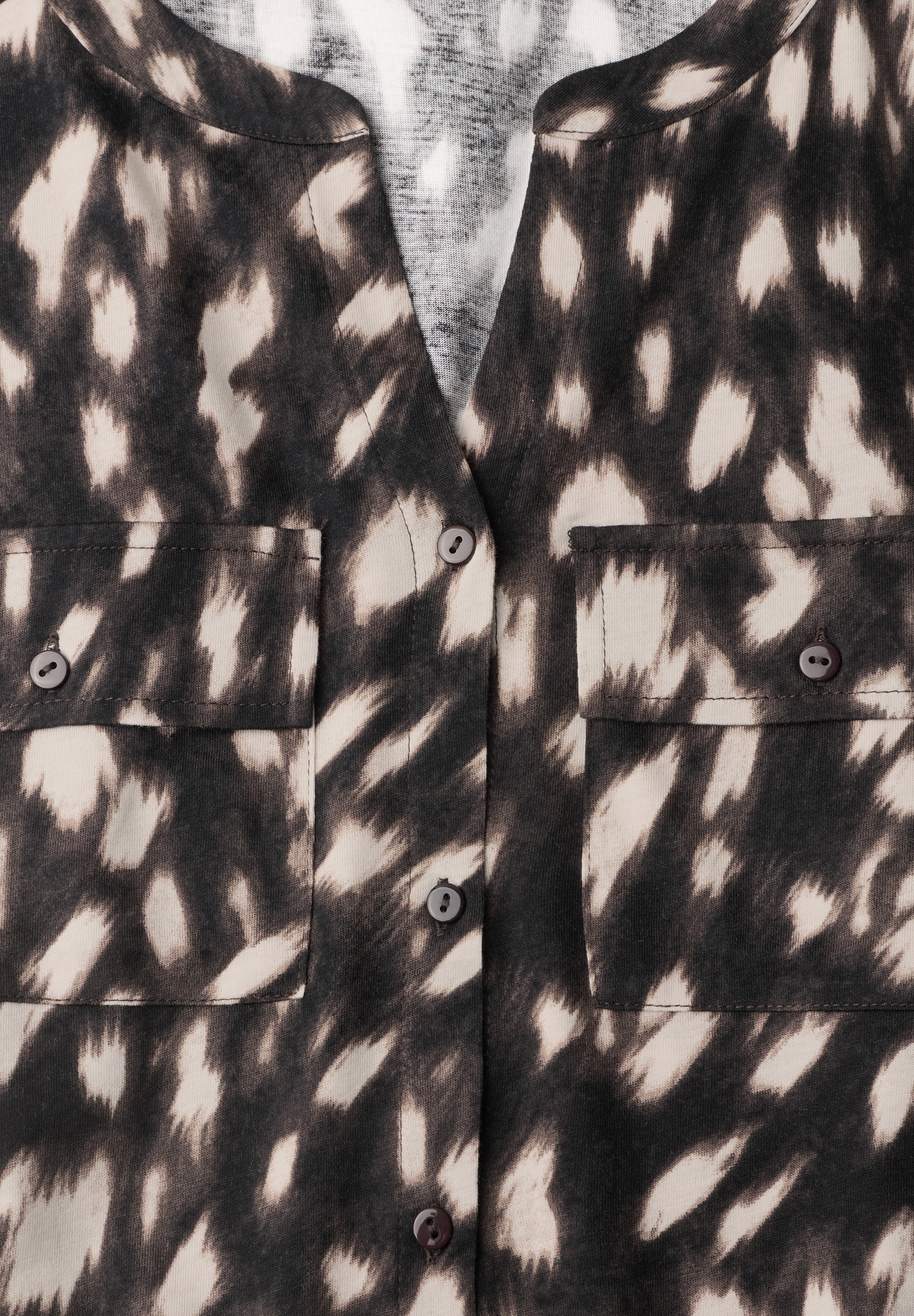 STREET ONE Langarmshirt mit Muster