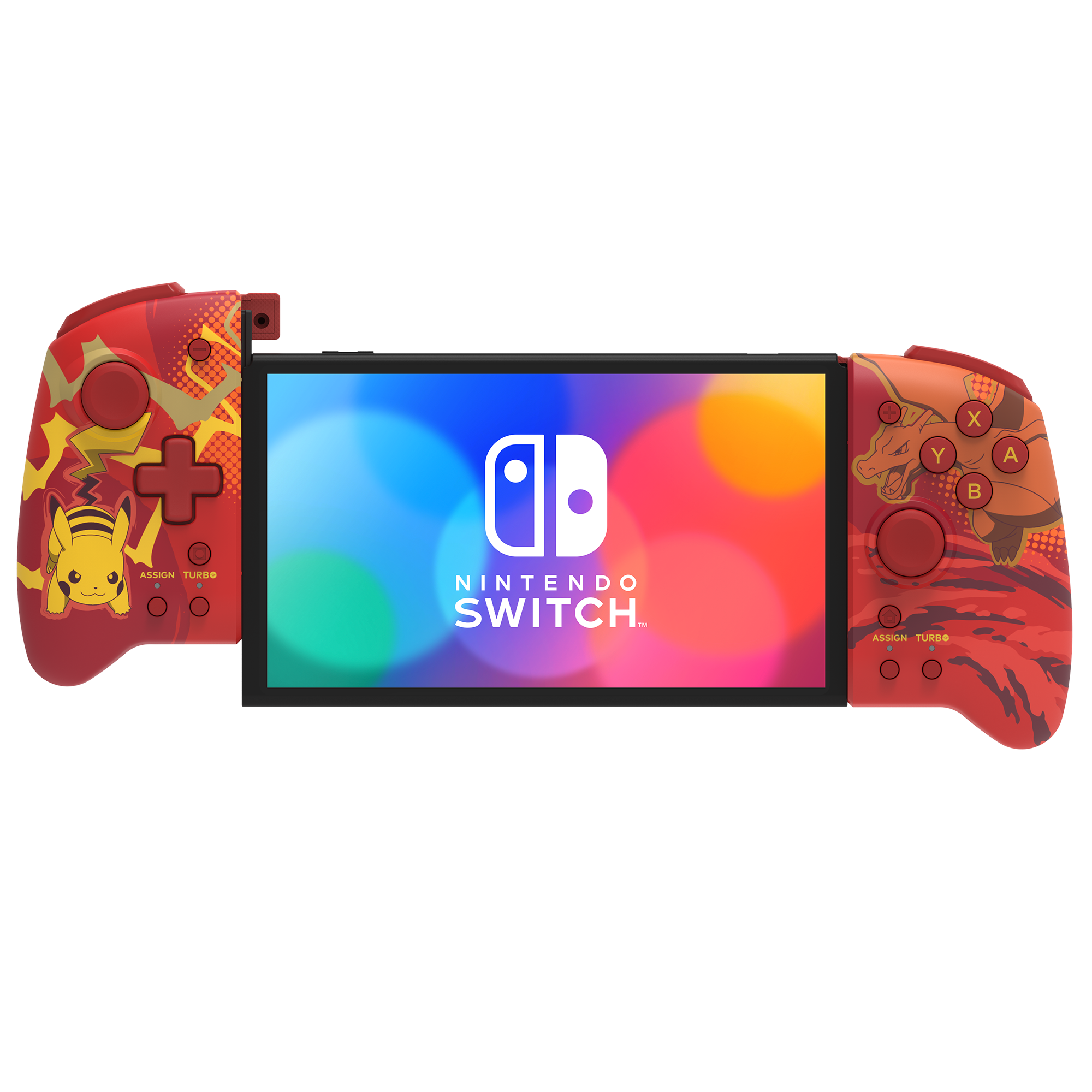 Hori Switch-Controller »Split Pad Pro - Pikachu & Glurak«