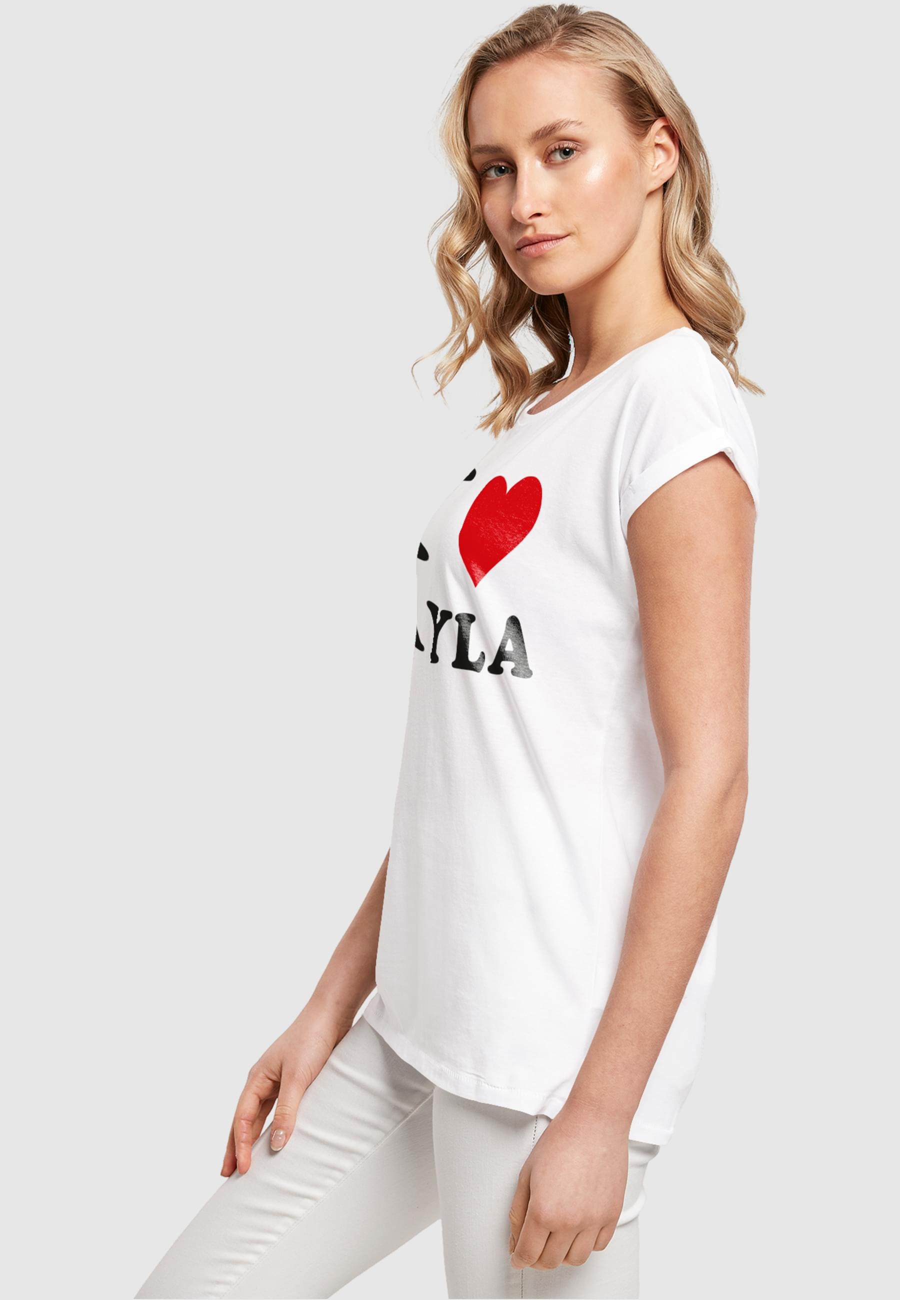 T-Shirt«, Love I (1 tlg.) BAUR für | Merchcode Layla Ladies bestellen »Damen T-Shirt
