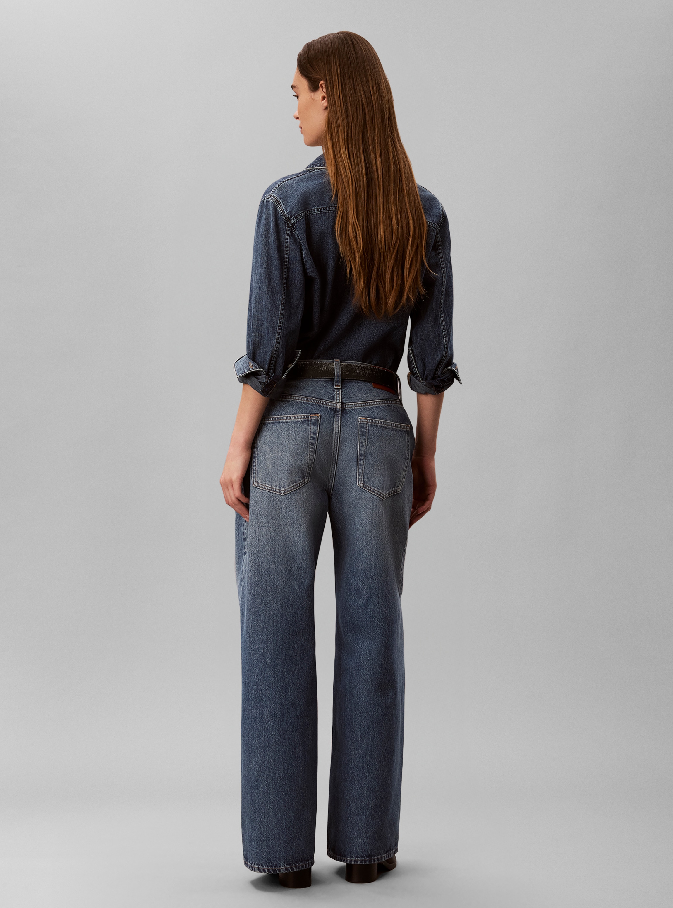 Calvin Klein Jeans Weite Jeans »THE WIDE LEG« Regular fit mit ausgestelltem Bein