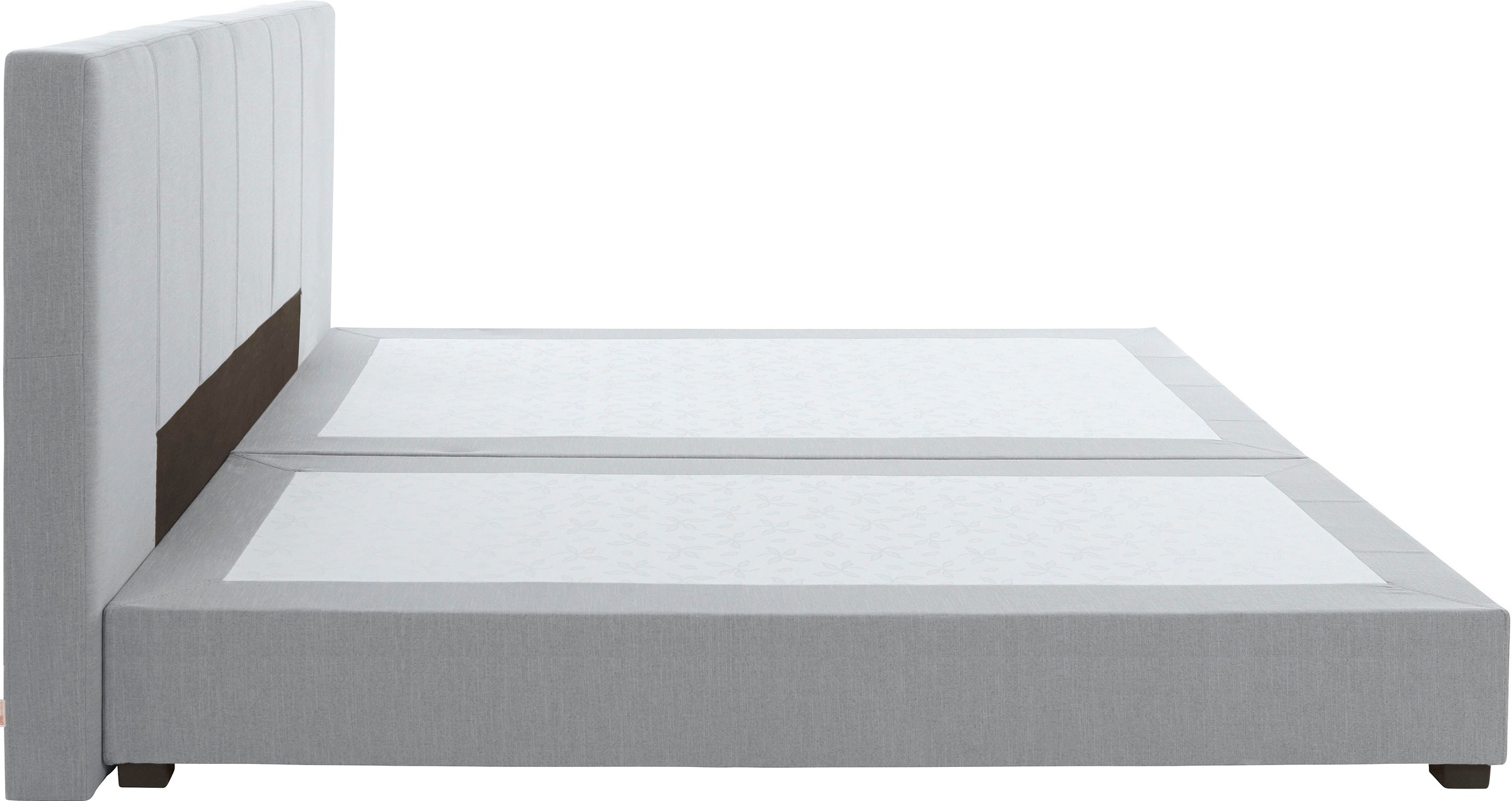 OTTO products Boxspringbett »Peetu«, Taschenfederkern-Matratze, in 4 Breiten und 4 Farben, incl. Topper