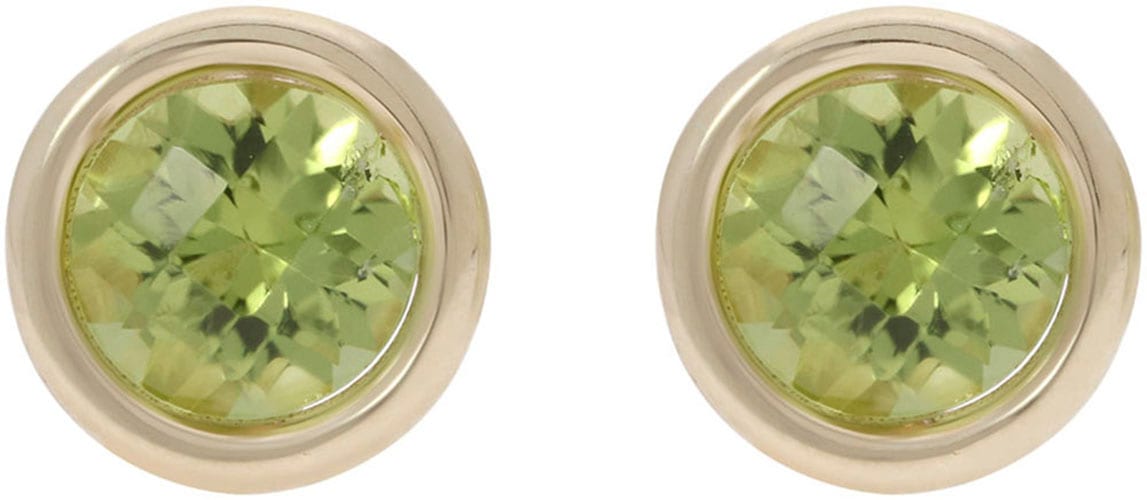 Firetti Paar Ohrstecker »Schmuck Geschenk Gold 585 Ohrschmuck Ohrringe Solitär«, mit Peridot oder Amethyst