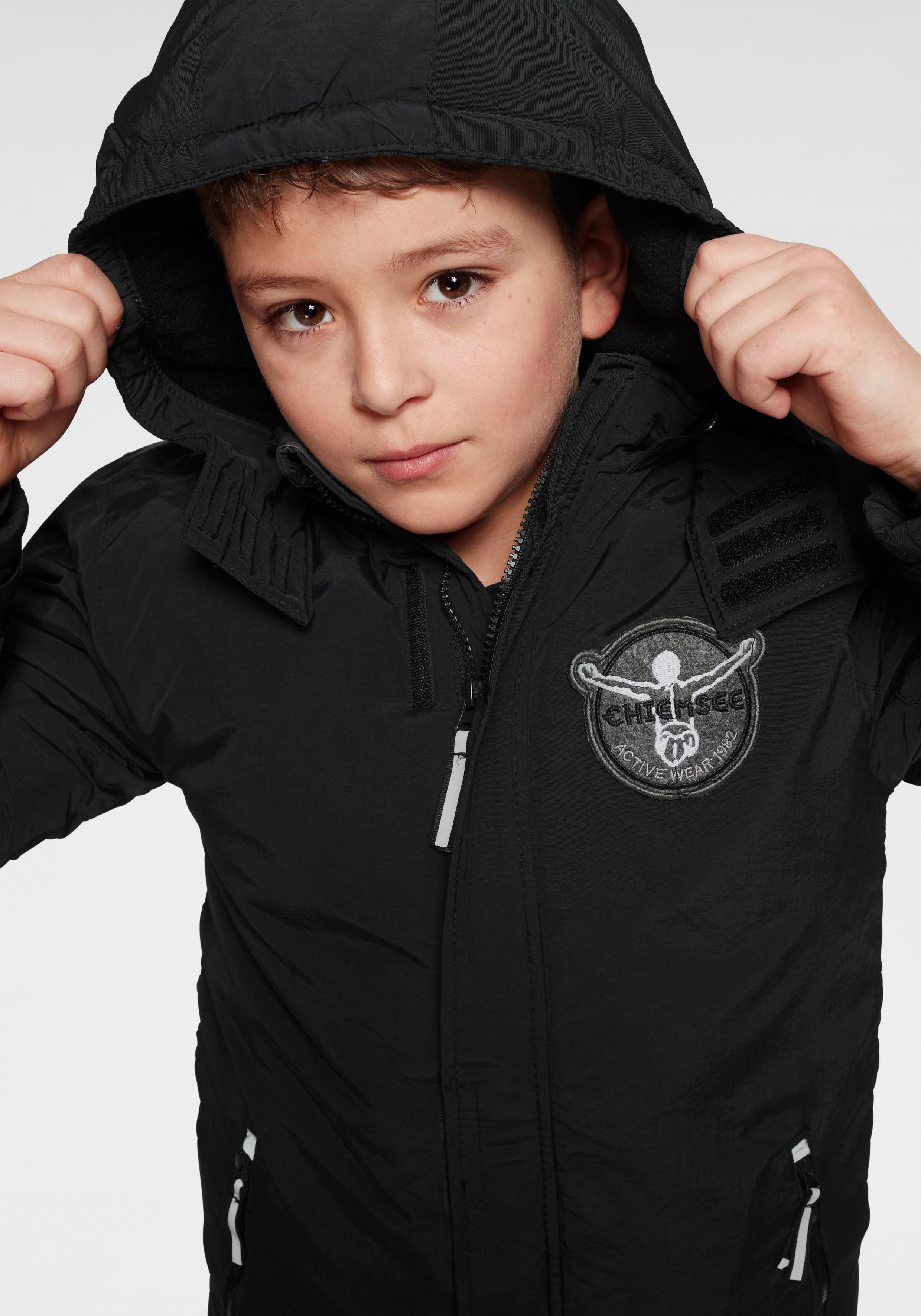 Thumbnail - Chiemsee Schneejacke mit Kapuze mit abnehmbarer Kapuze und reflektierenden Details