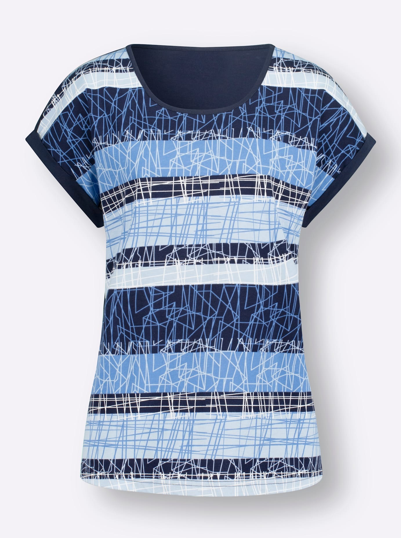 Classic Basics Women's Short Sleeve T-Shirt Blue 40 3