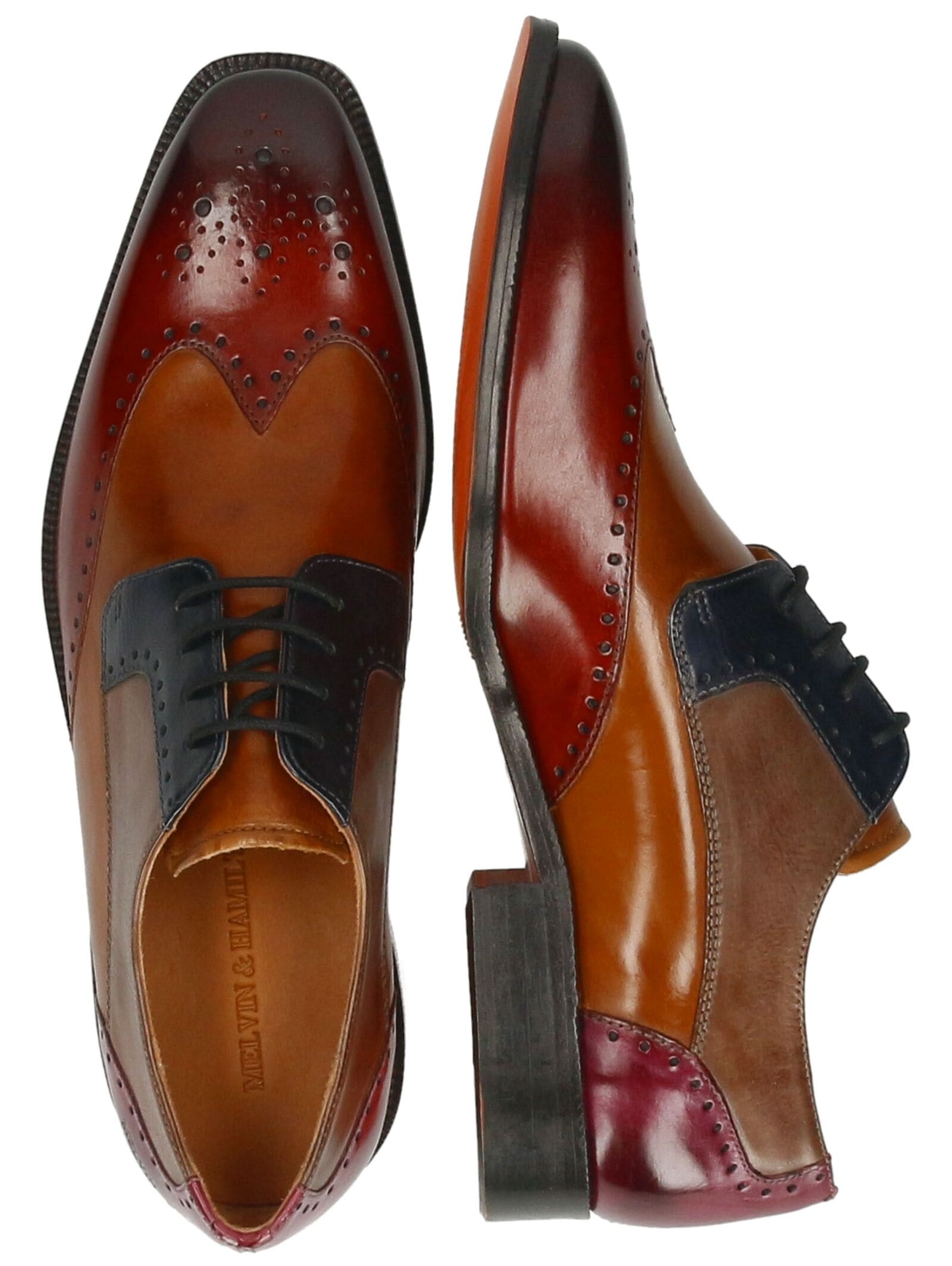 Melvin & Hamilton Schnürschuh »Melvin & Hamilton Halbschuhe Leder«