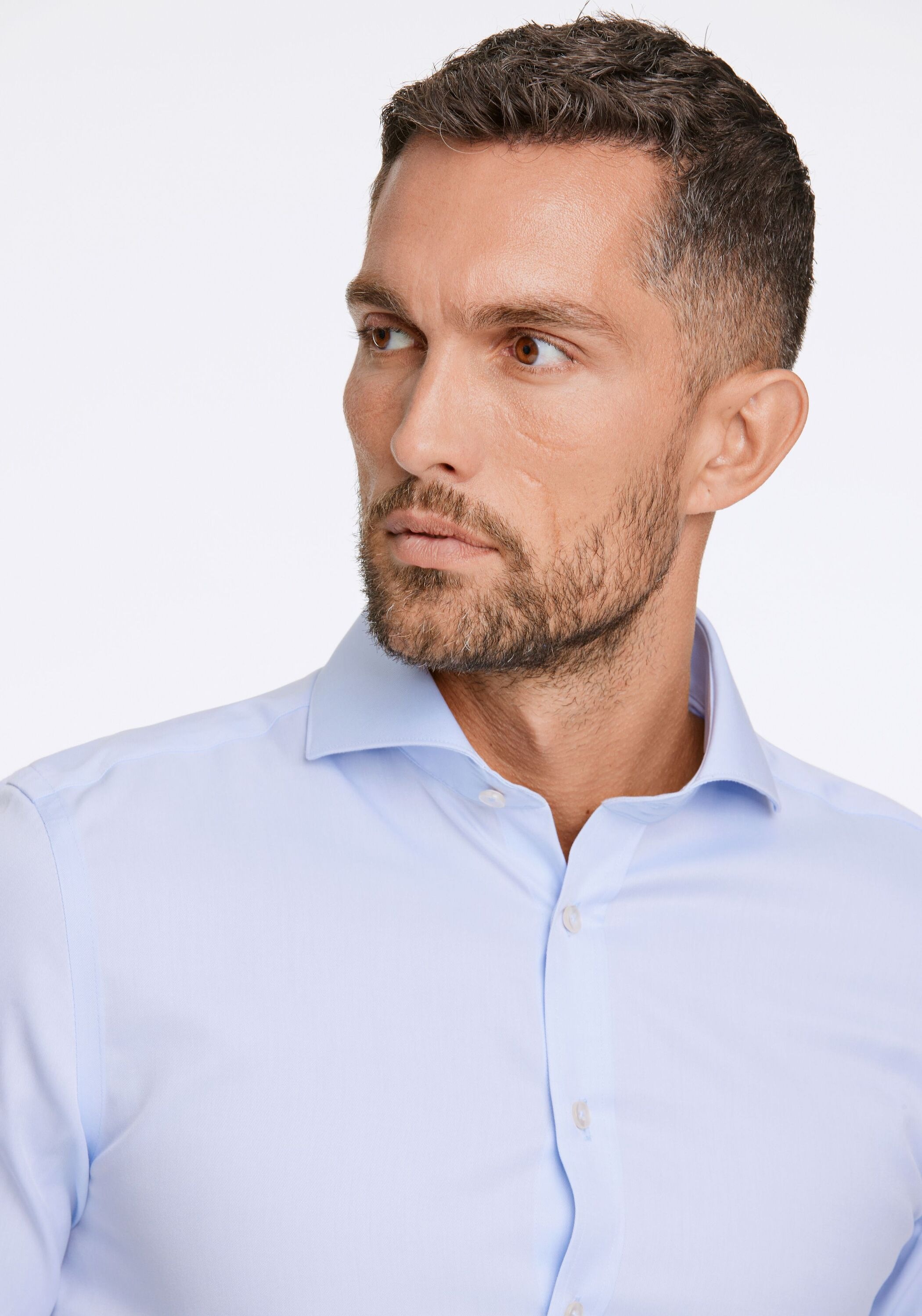 Lindbergh Business Shirt Slim Fit Light Blue L 2