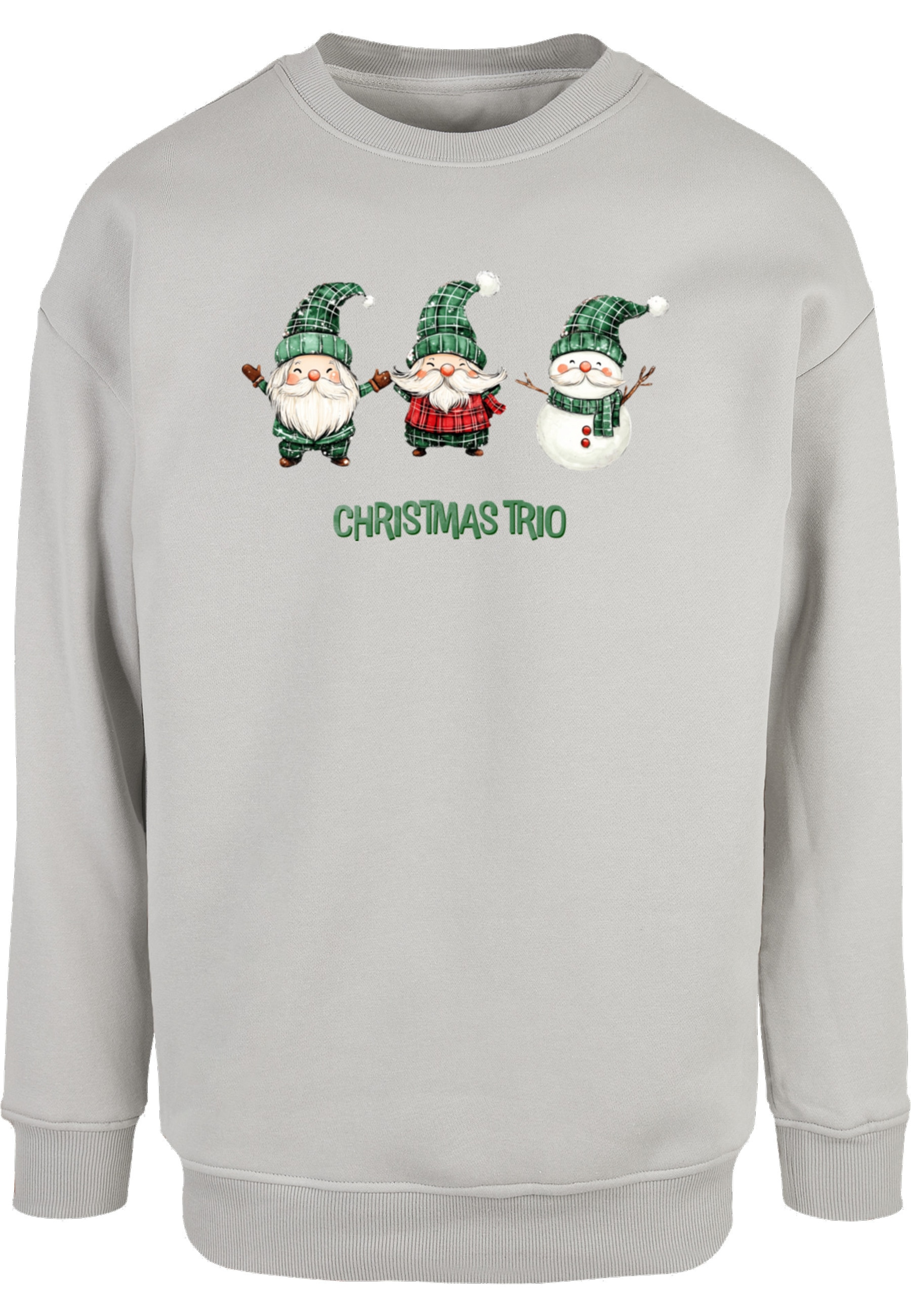 Merchcode Rundhalspullover "Merchcode Christmas Santa Trio Crewneck" 1 Stk.