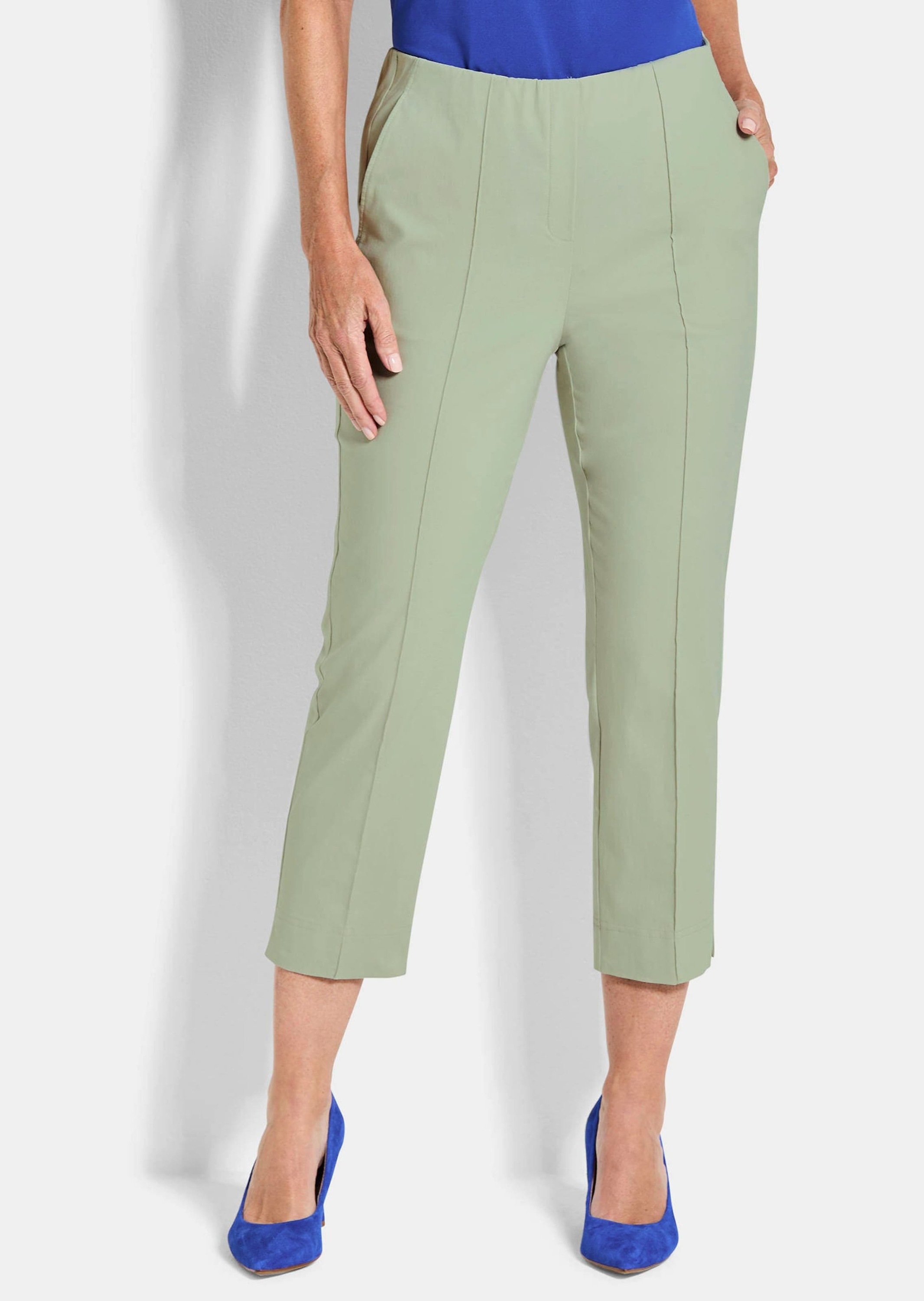 Thumbnail - GOLDNER Stretch-Hose "7/8-Bengalinhose BELLA mit Biesen"