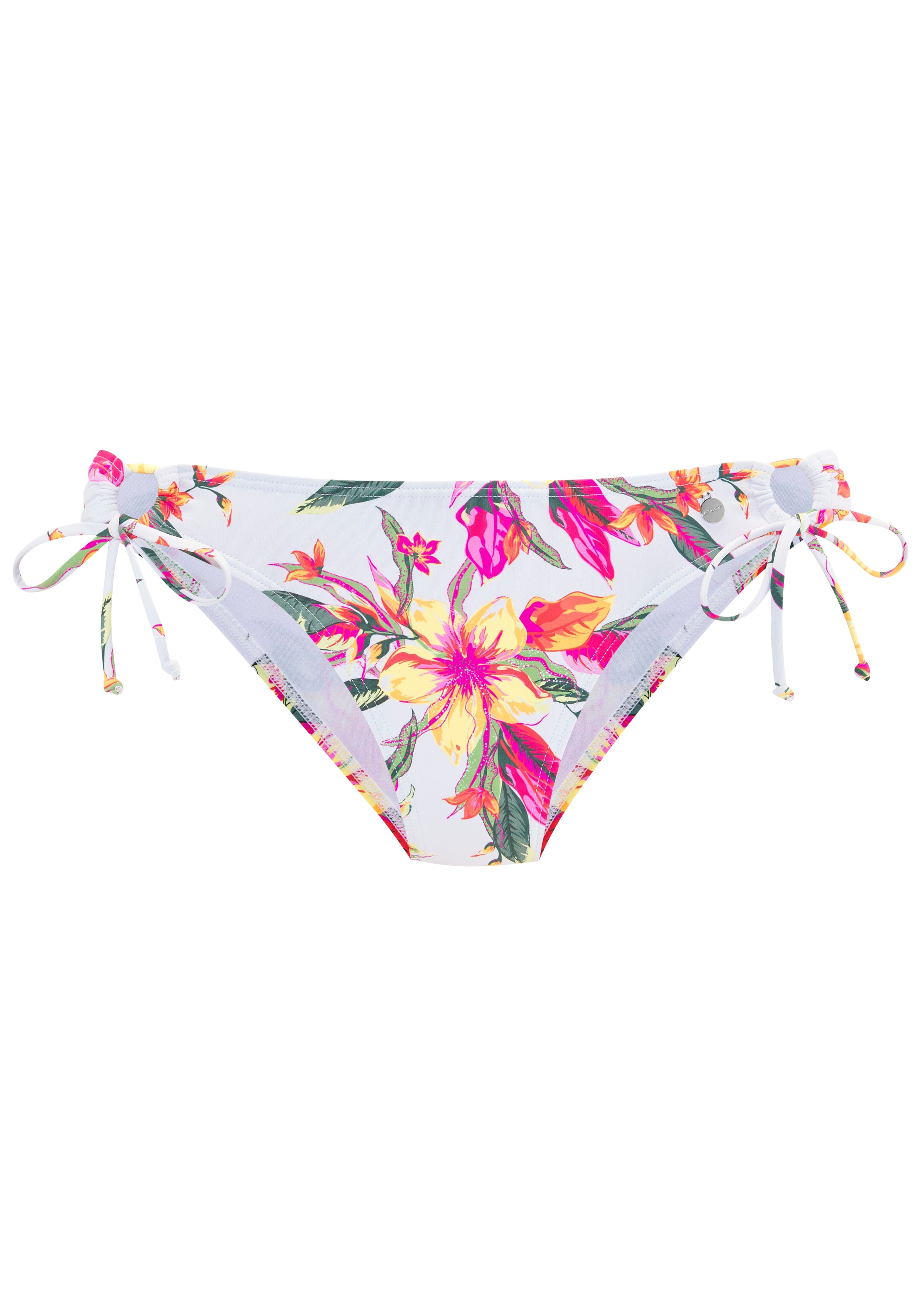 LASCANA Bikini-Hose "Malia", zum Binden mit tropischem Print günstig online kaufen