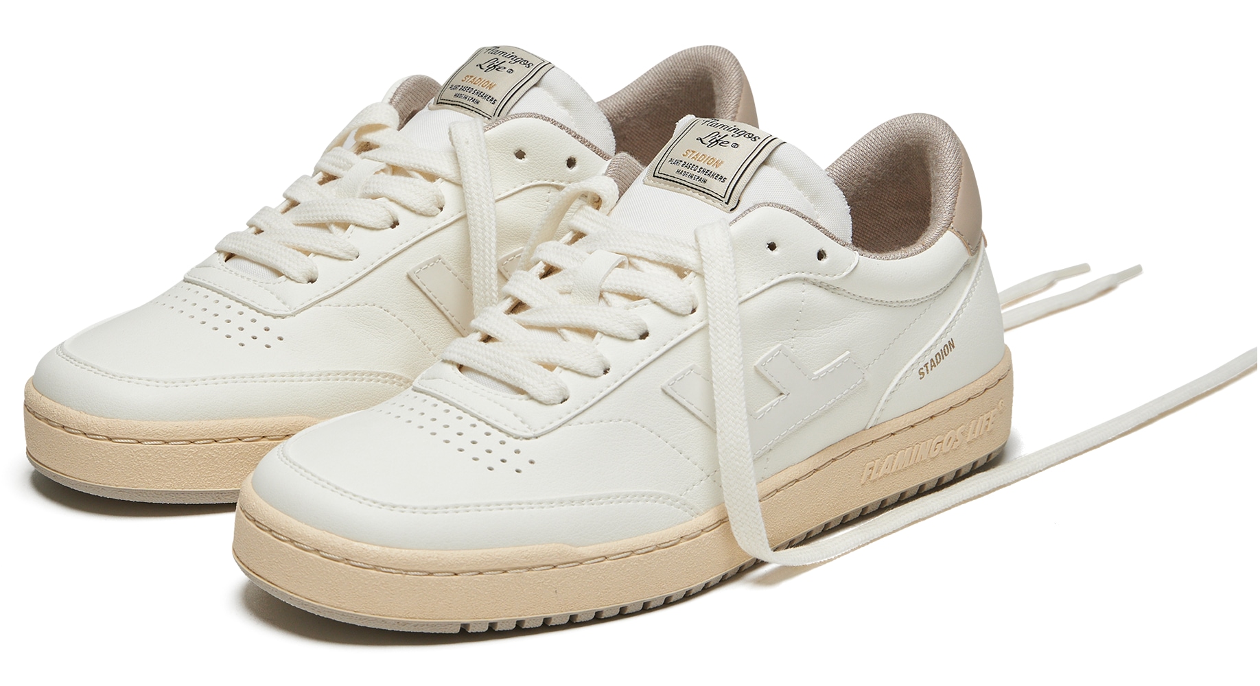 Flamingos Life Sneaker "STADION", vegane Sneaker, Obermaterial aus 68% Mais günstig online kaufen