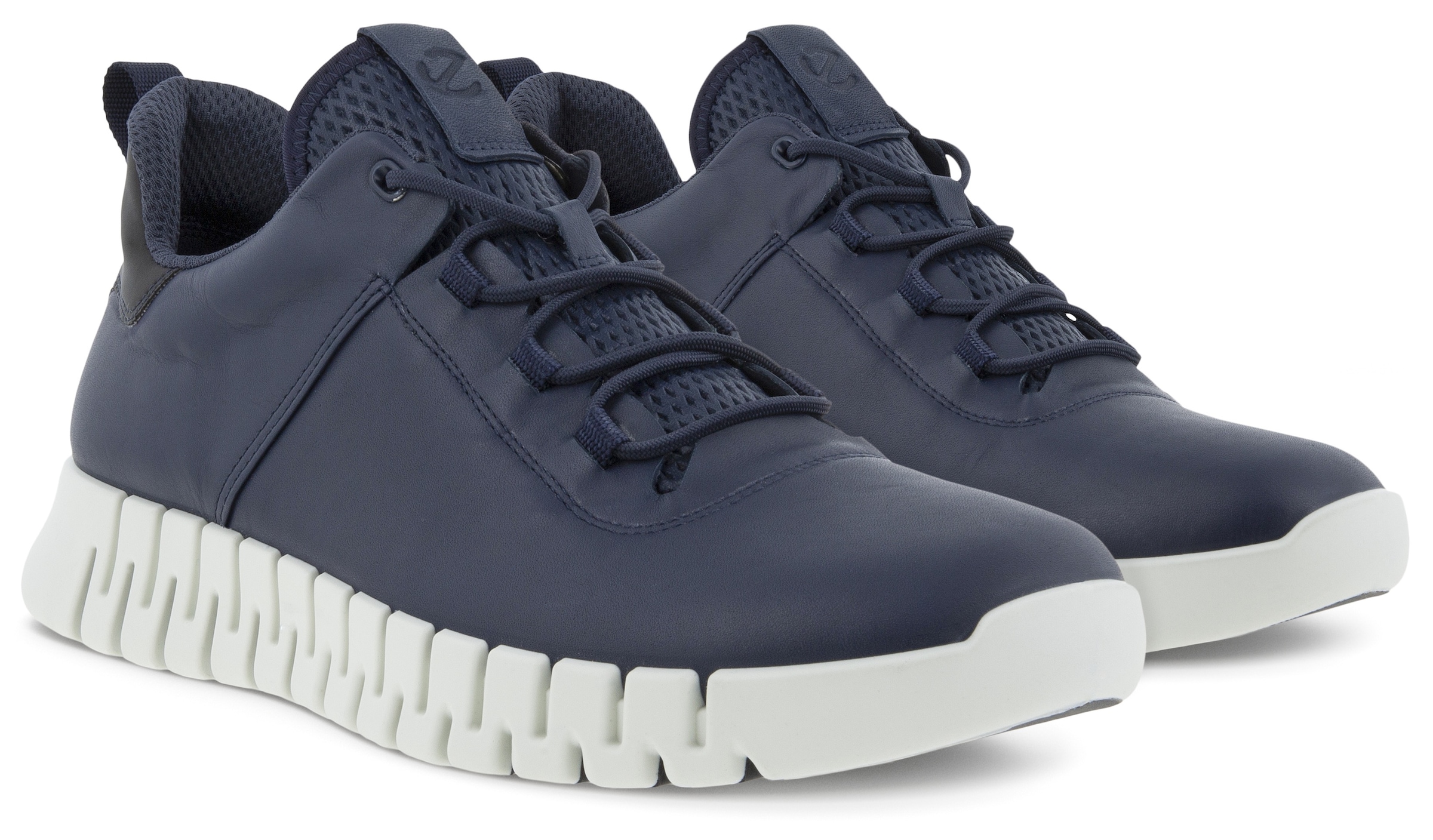 Ecco Sneaker »GRUUV M«, Freizeitschuh, Halbschuh, mit herausnehmbarer Dual-Fit-Innensohle