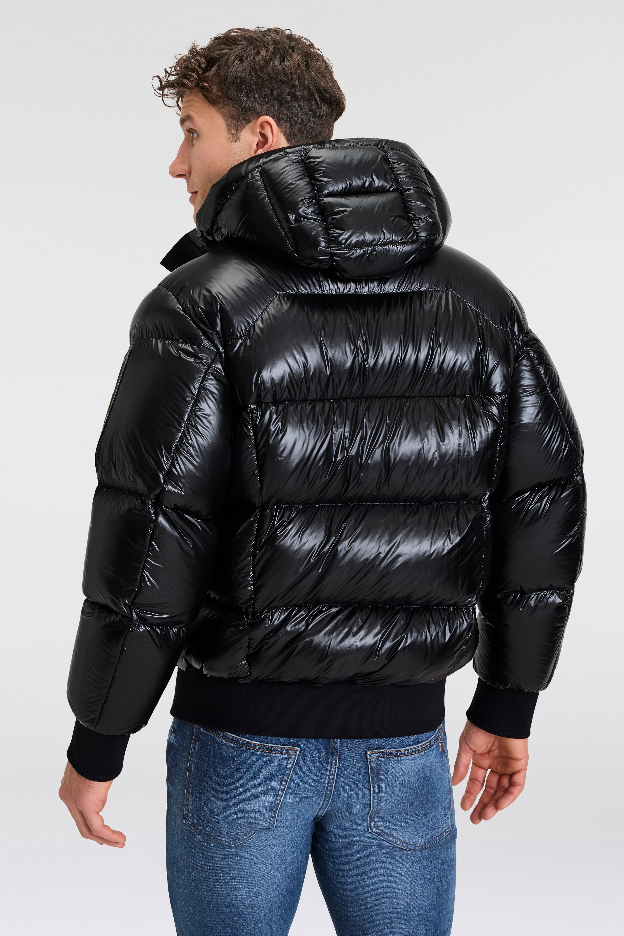 BOSS GREEN Funktionsjacke »J_Ronnie«, mit Kapuze, mit Ärmeltasche