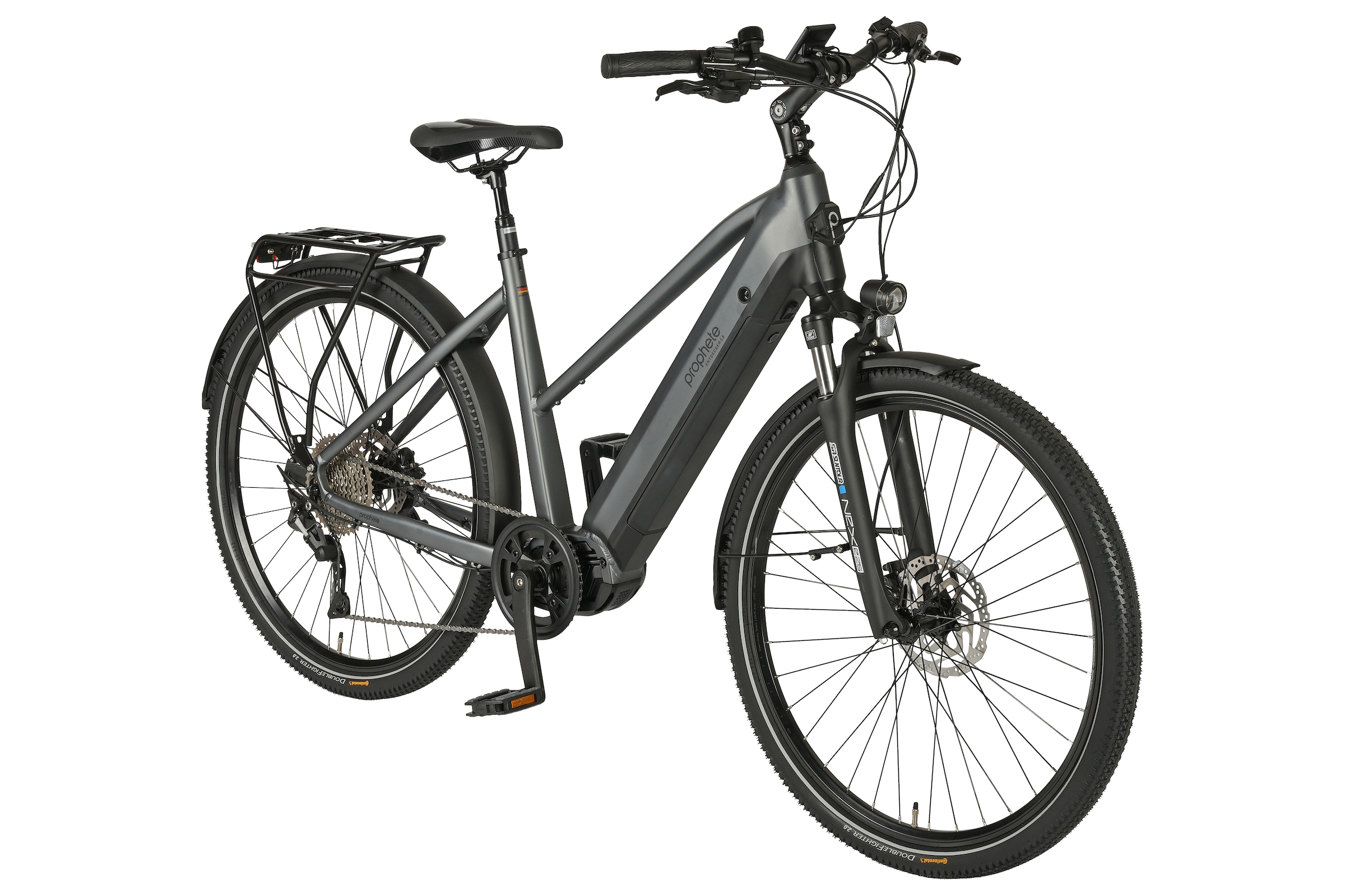 Prophete »Entdecker 5.8« 10 Gang Shimano Deore Schaltwerk Kettenschaltung Mittelmotor 250 W