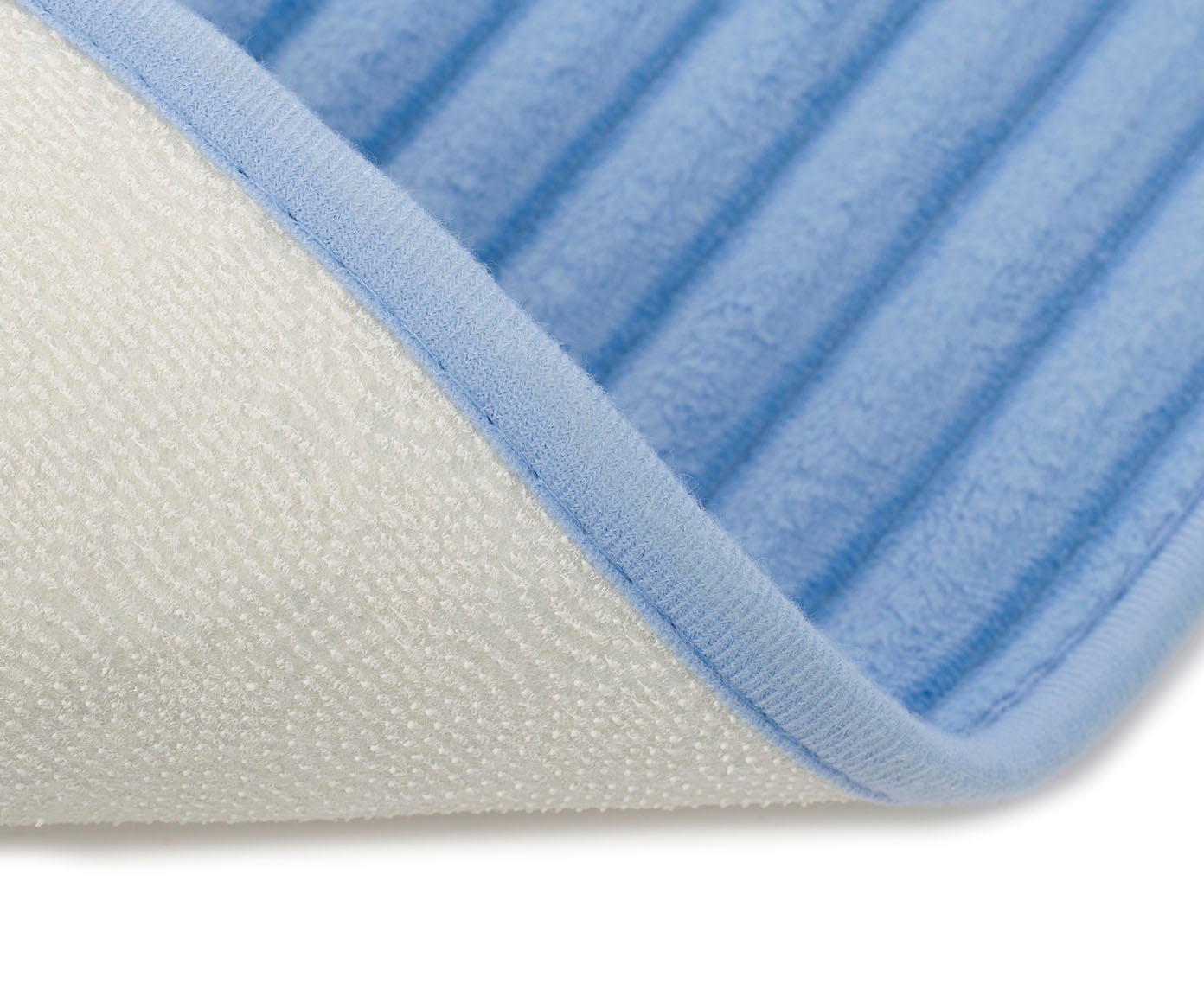 Thumbnail - Gözze Badematte "Berlin" Höhe 7 mm rutschhemmend beschichtet fußbodenheizungsgeeignet Badteppich, Uni Farben, Cord Optik...