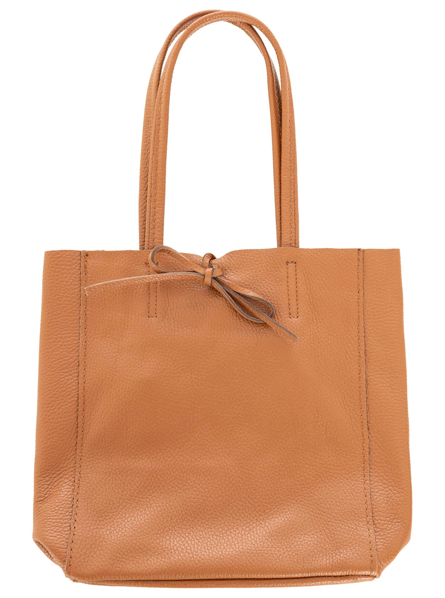 Zwillingsherz Tragetasche "Ledershopper "Small"" mit Schulterhenkel und Bin günstig online kaufen