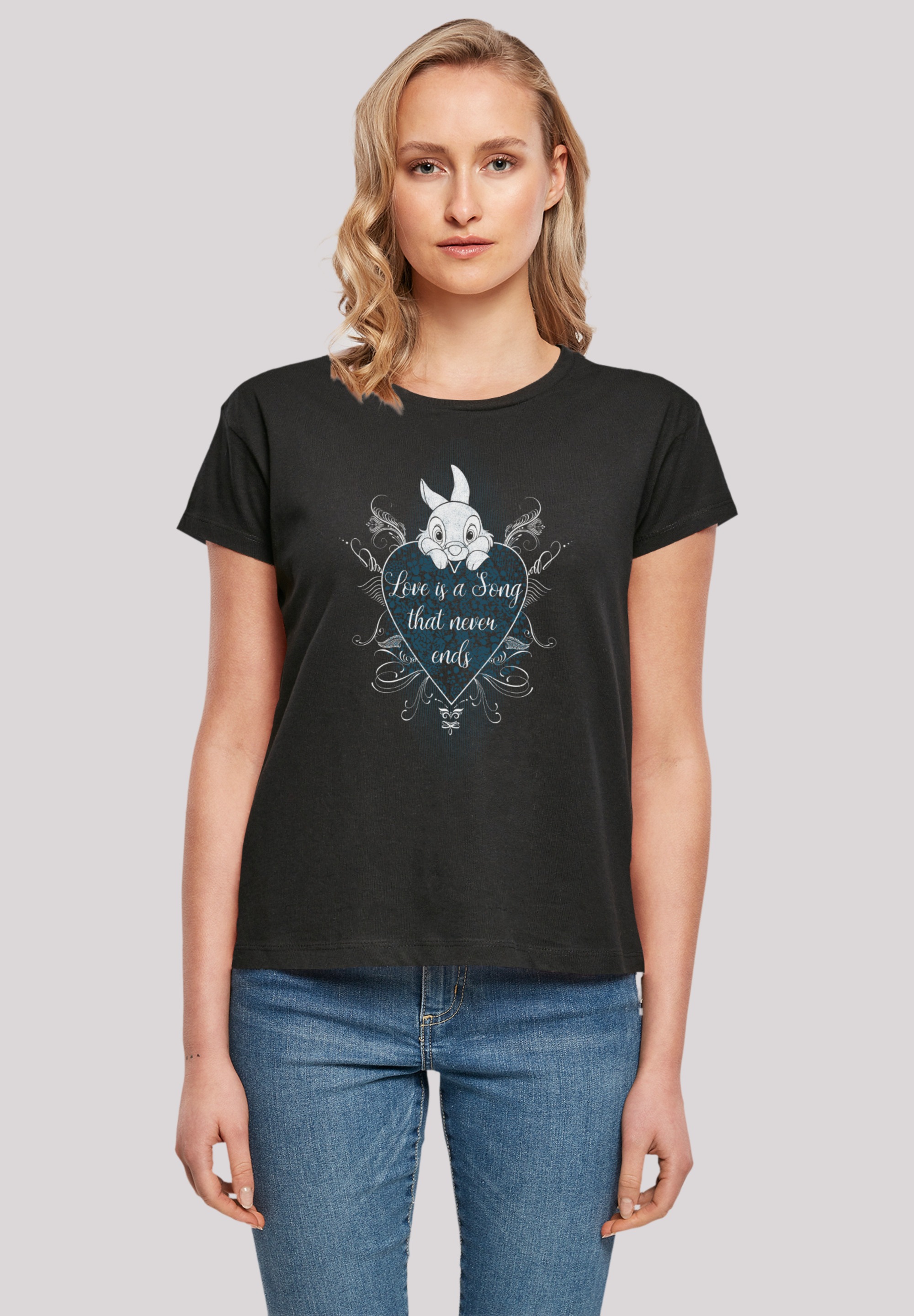 F4NT4STIC T-Shirt "Disney Bambi Klopfer Love Is a Song", Premium Qualität günstig online kaufen