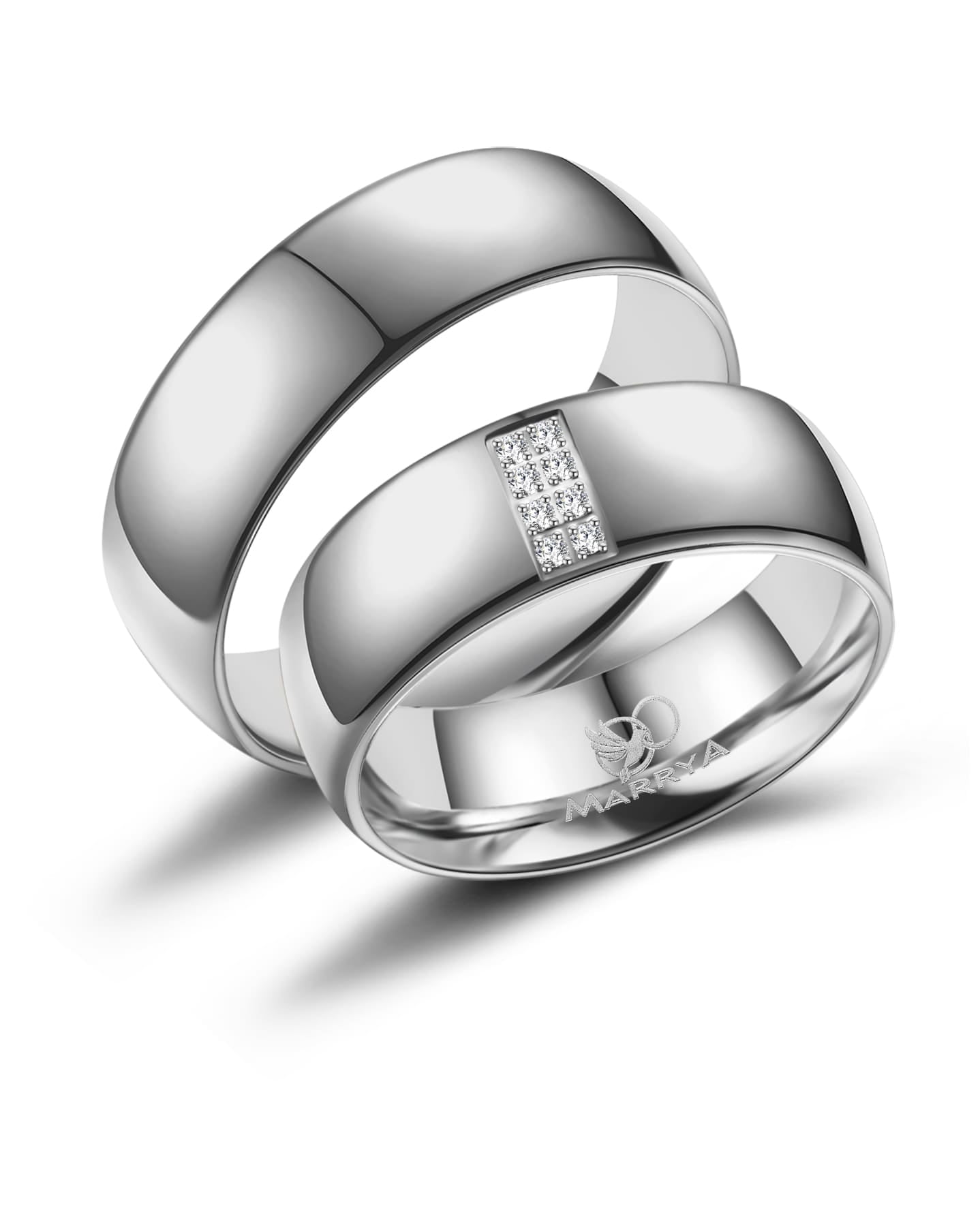 Marrya Partnerring »Titan Ringe Trauringe Eheringe Partnerringe«