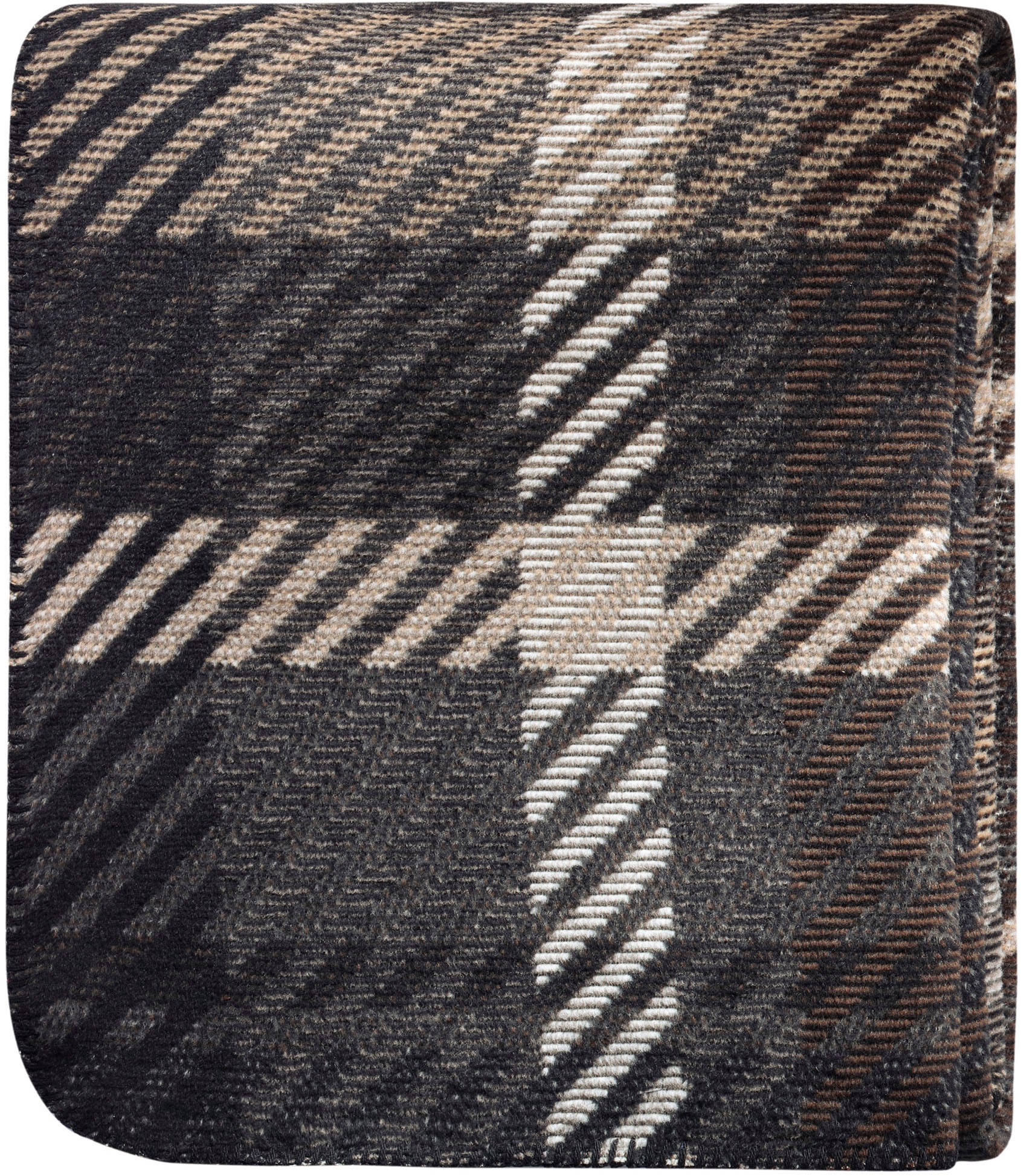 Biederlack Wohndecke "Midnicht Elegance mit geketteltem Zierstich" Made in günstig online kaufen