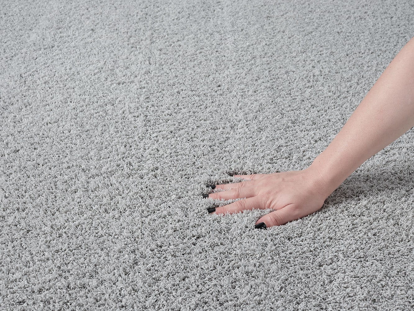 OTTO home Teppich »Lilari Shaggy Premium, weich, modern« rechteckig 30 mm Höhe Uni-Farben, kuschelig, & weich, Wohnzimmer, Schlafzimmer, Esszimmer