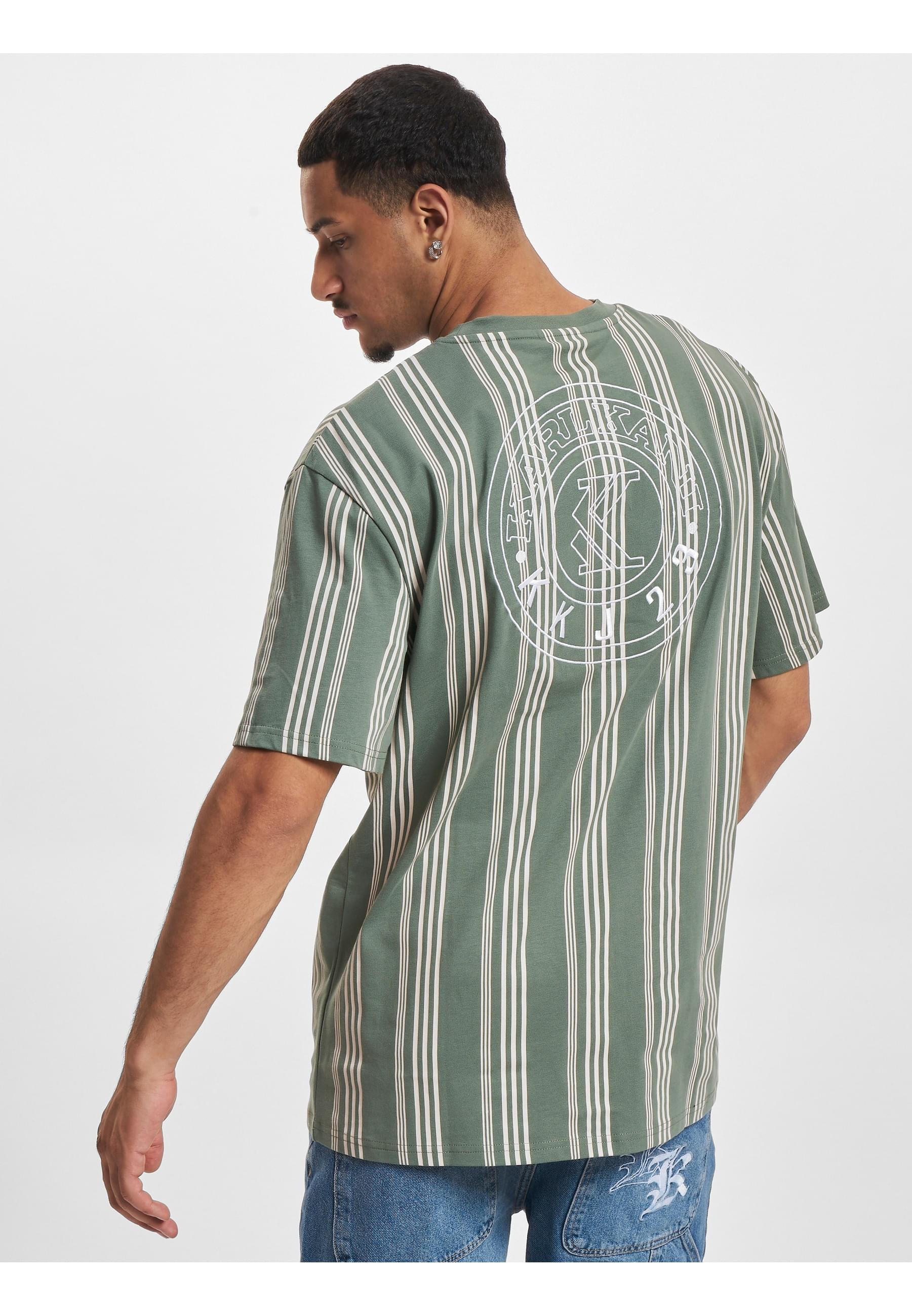 Karl Kani T-Shirt »Karl Kani Herren KM233-025-1 KK Small Signature Striped Tee« 1 Stk.