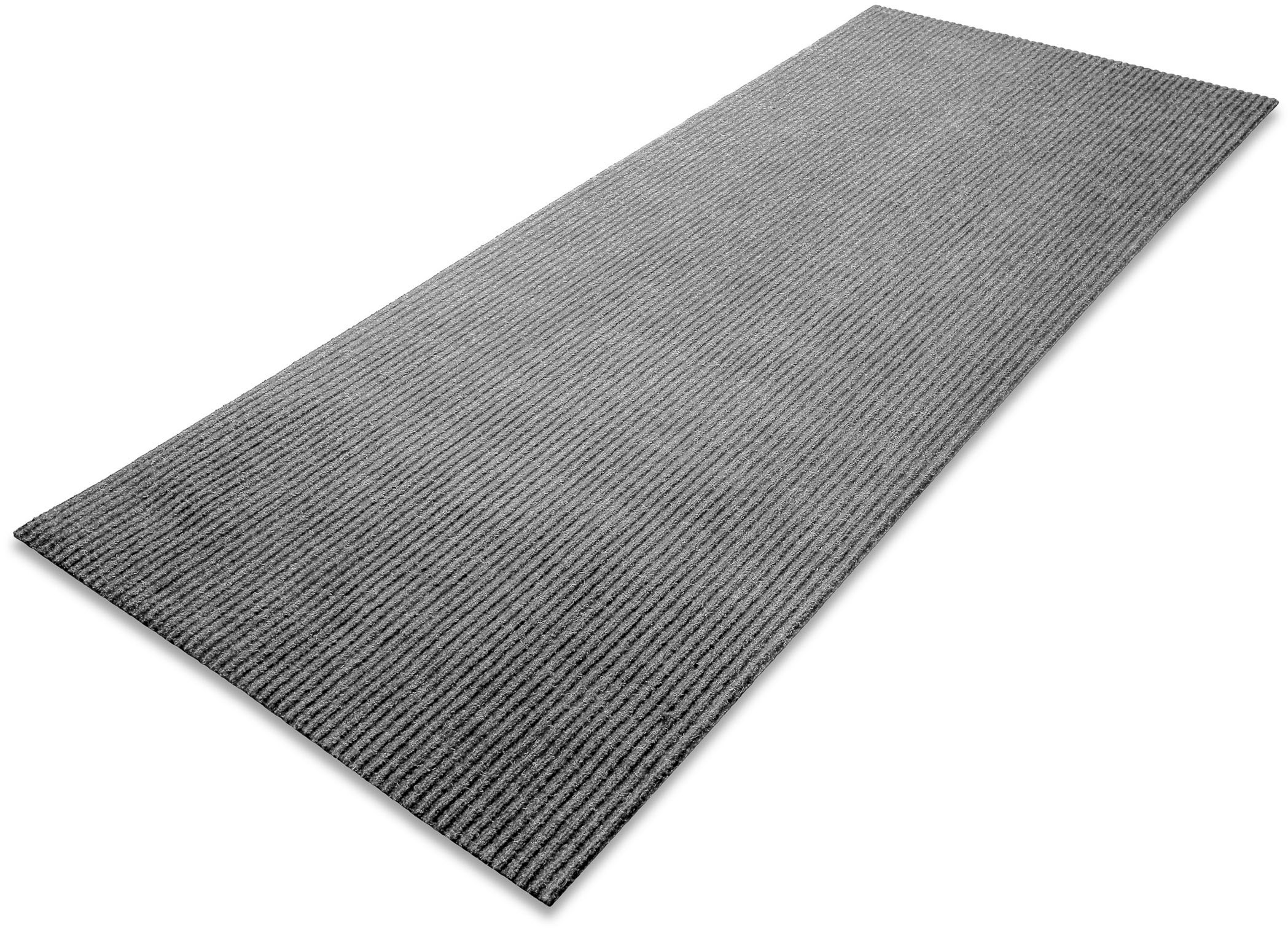 Teppich WECON HOME "Buhai", grau, B:80cm H:3mm L:360cm, Polyester, Teppiche, Teppich, ultraflacher Schmutzfangläufer, rutschfest, waschbar, wetterfest 2