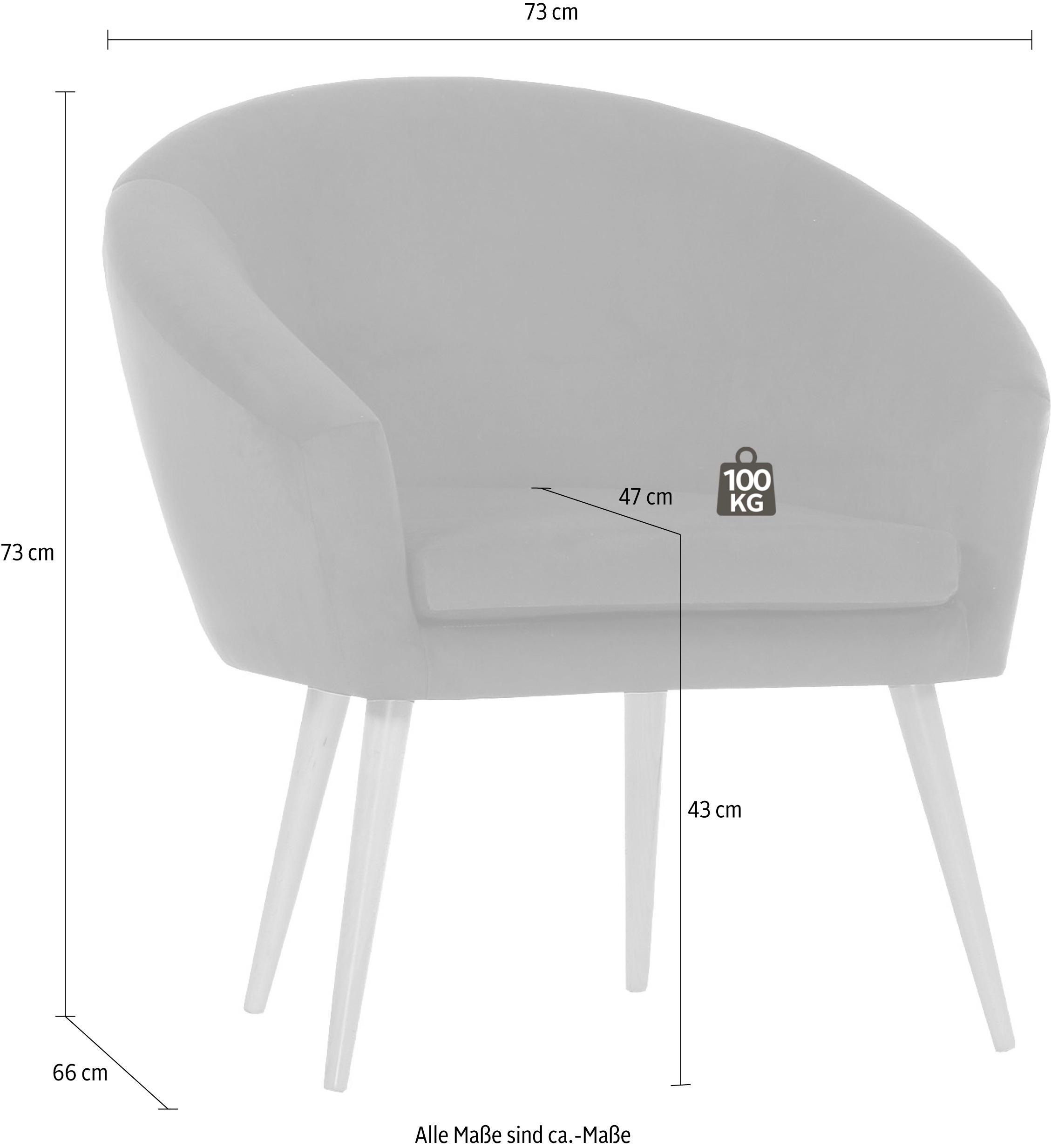 Gutmann Factory Sessel "Pietro", (Set), in toller Farbvielfalt günstig online kaufen