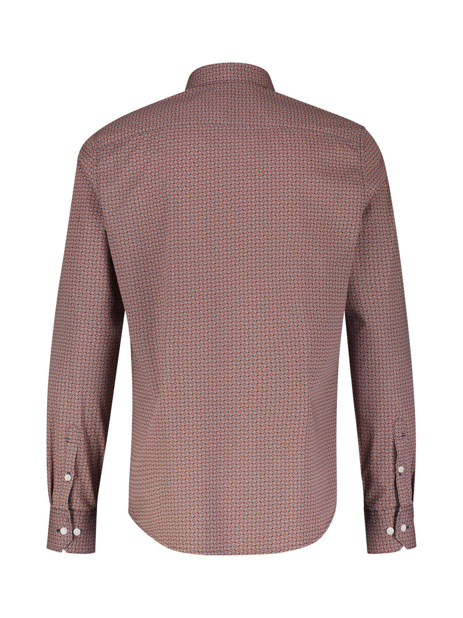 LERROS Langarmhemd "Poplinhemd mit Stretchanteil, minimal gemustert" günstig online kaufen