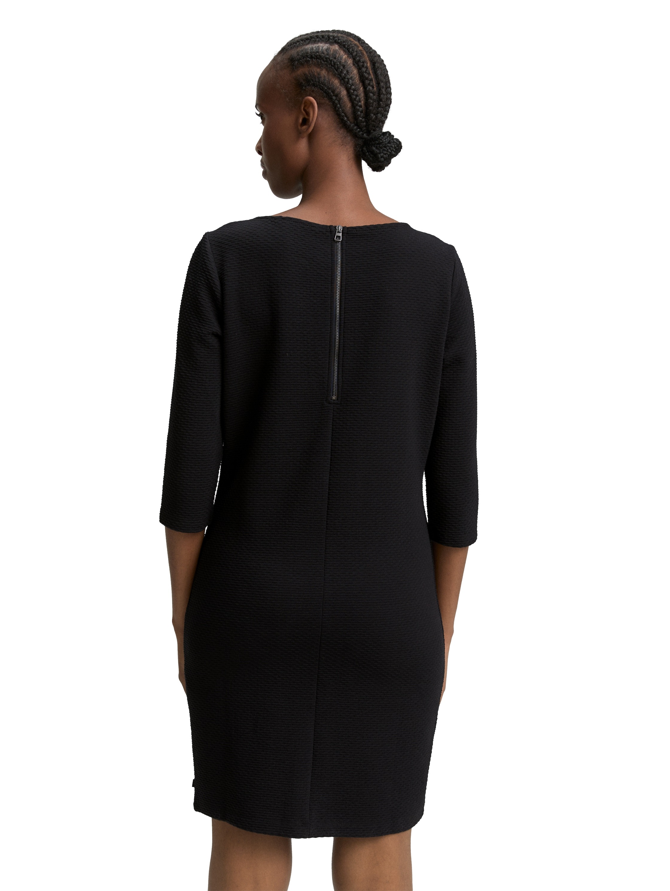 TOM TAILOR Denim Shirtkleid, Sommerkleid in Struktur-Optik und mit Stretch günstig online kaufen