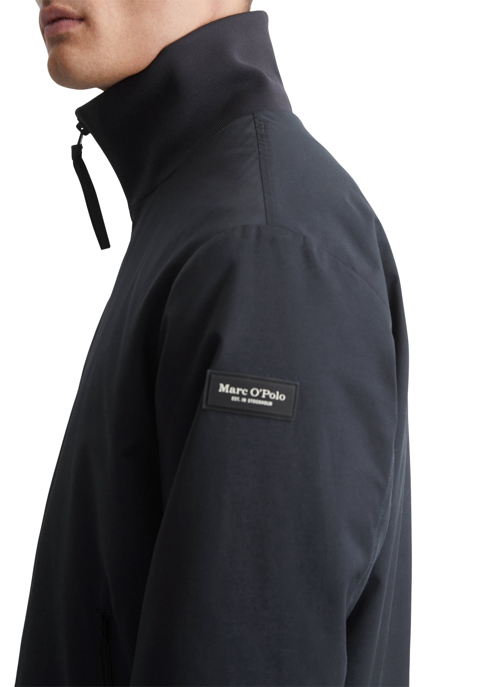 Marc O'Polo Outdoorjacke »aus wasserabweisendem Micro-Twill«, ohne Kapuze