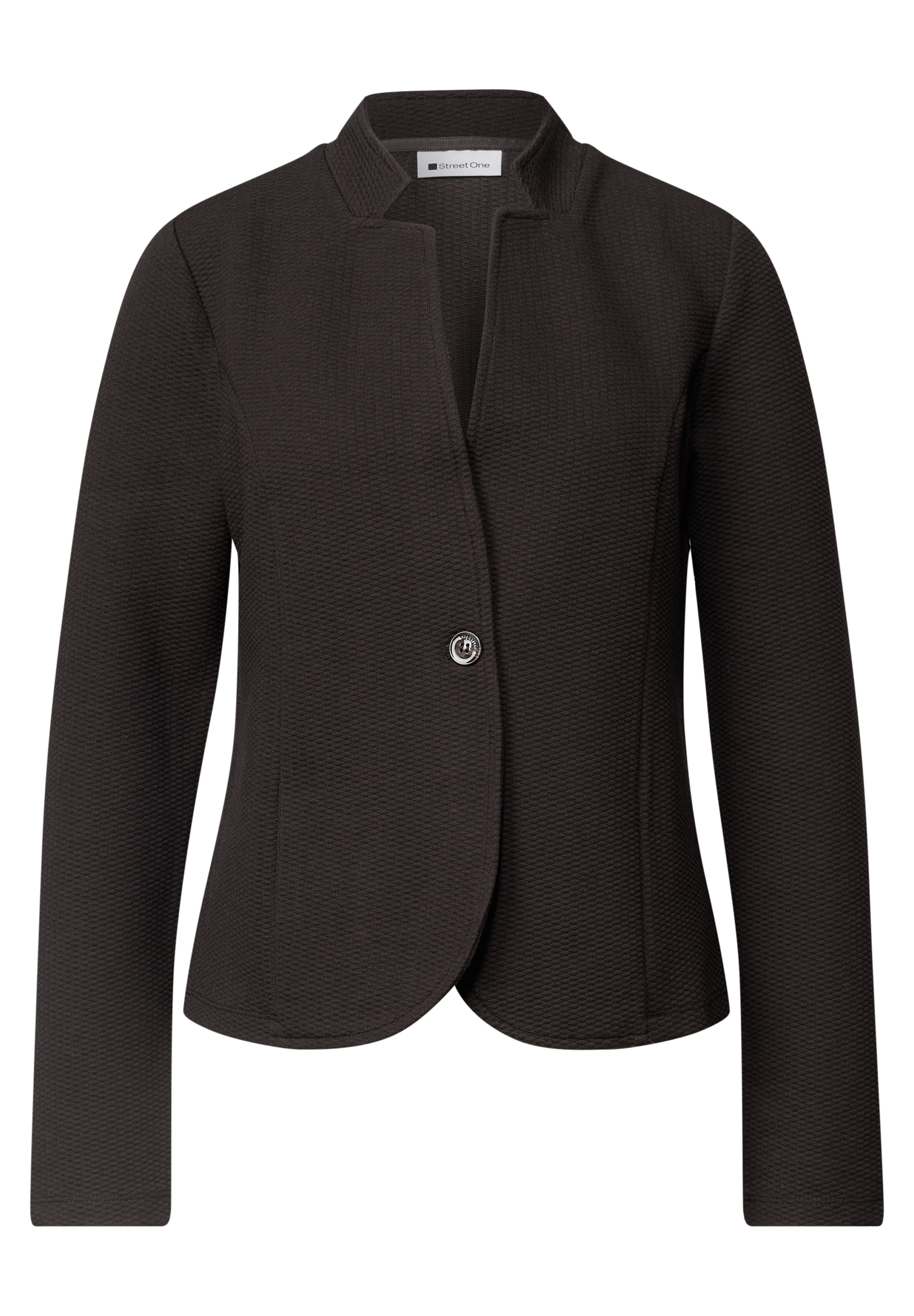 STREET ONE Kurzblazer aus Jersey in Unifarbe