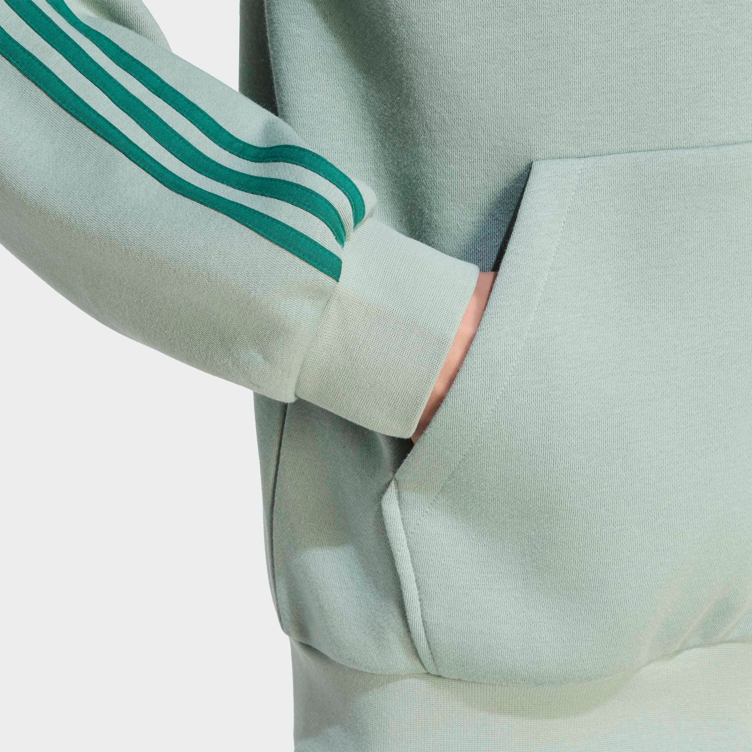 adidas Sportswear Kapuzensweatshirt »ESSENTIALS 3-STREIFEN FLEECE«
