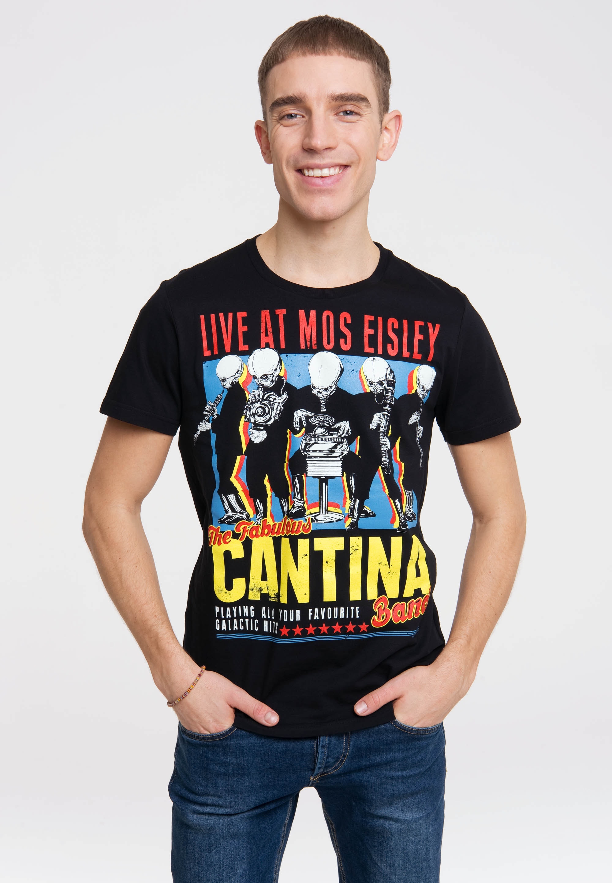 T-Shirt »Star Wars - Cantina Band«, mit Star Wars-Frontdruck