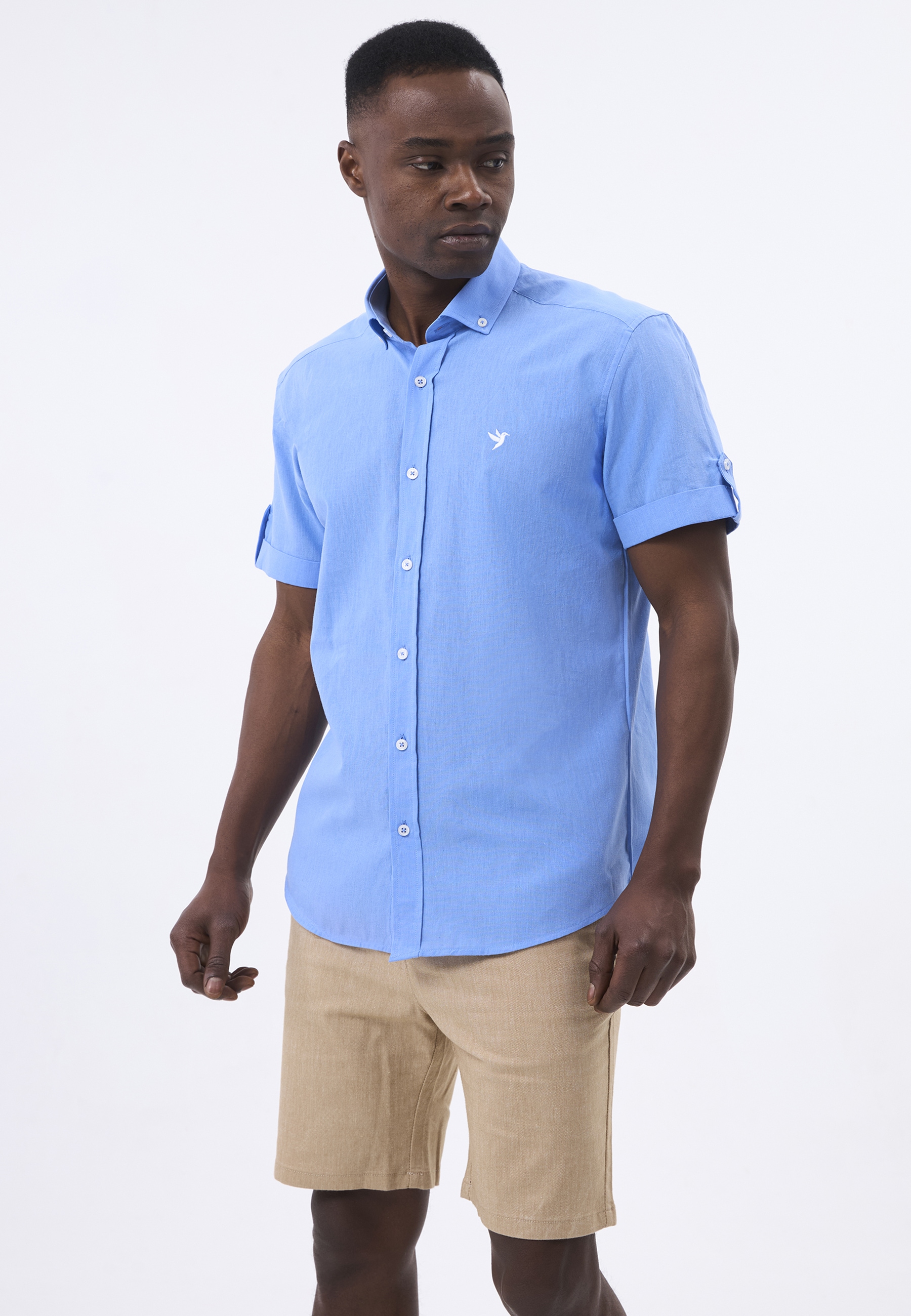 Felix Hardy Langarmhemd "Leinen-Shirt" günstig online kaufen