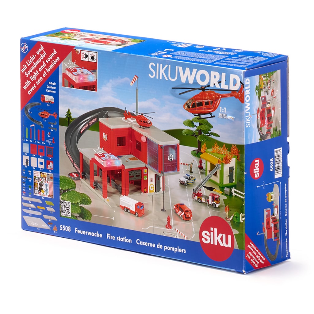 Siku Spiel-Feuerwehrwache »SIKU World (5508)«