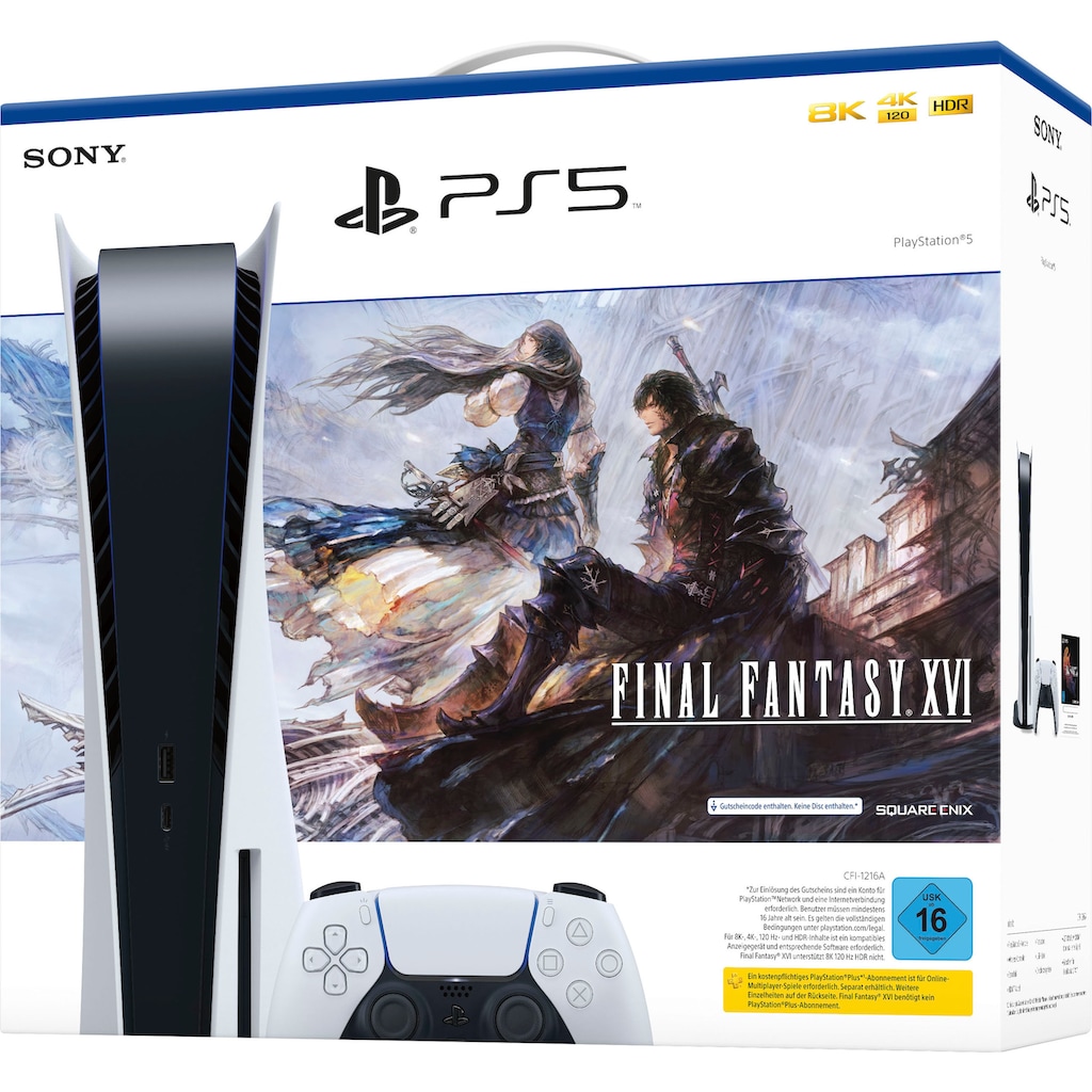PlayStation 5 Konsolen-Set »Final Fantasy XVI Bundle«