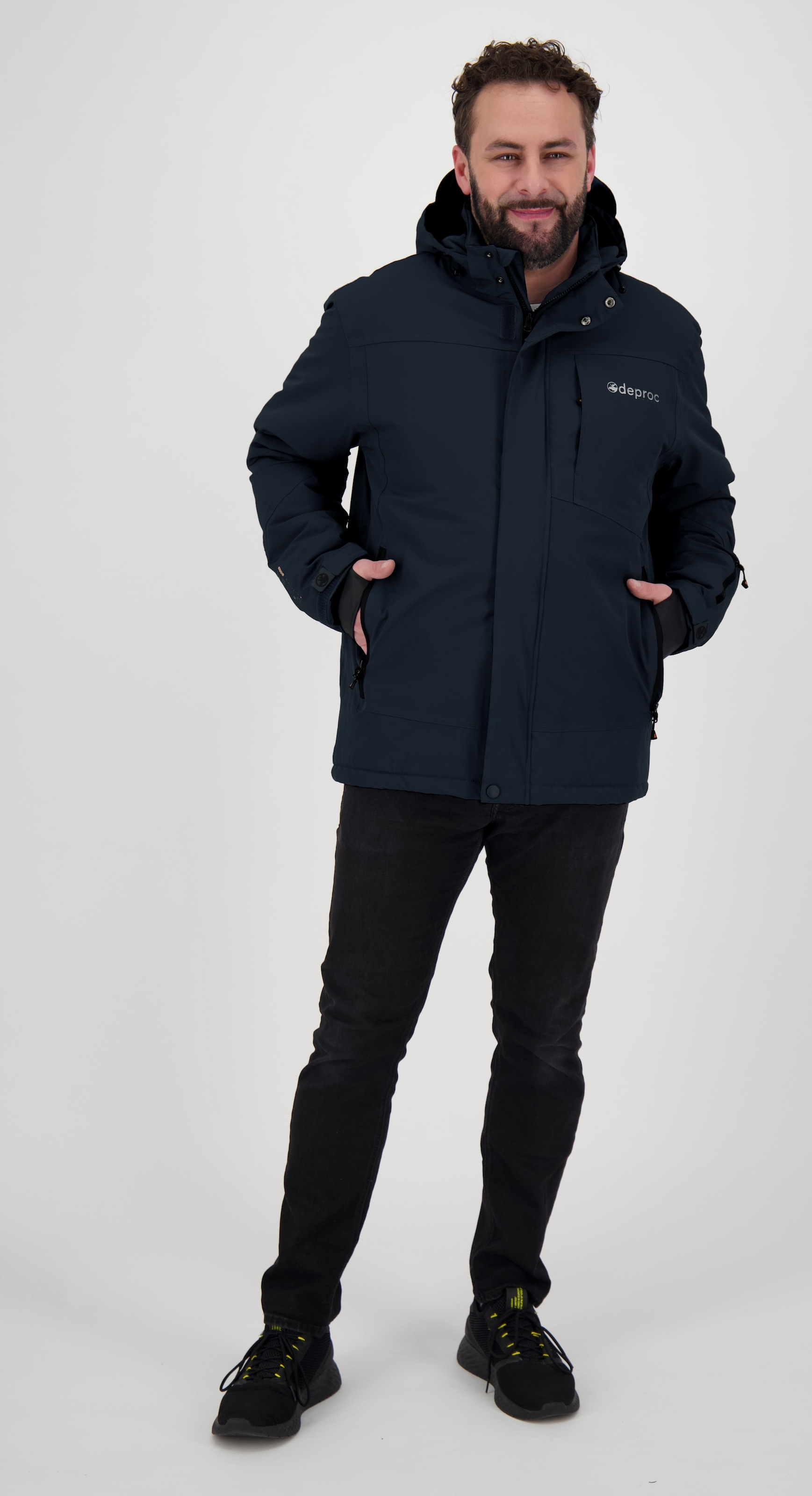 DEPROC Active Winterjacke »MONTREAL MEN«, auch in Großen Größen erhältlich
