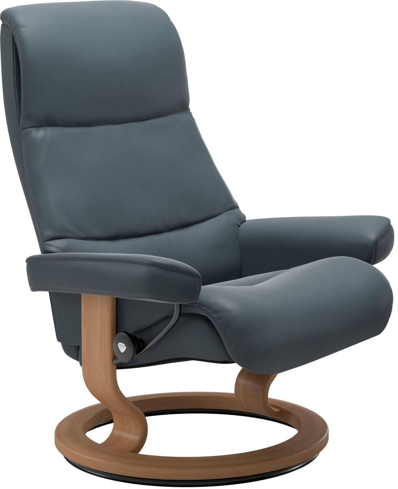 Stressless Relaxsessel "View", (Set, Relaxsessel mit Hocker), mit Classic B günstig online kaufen