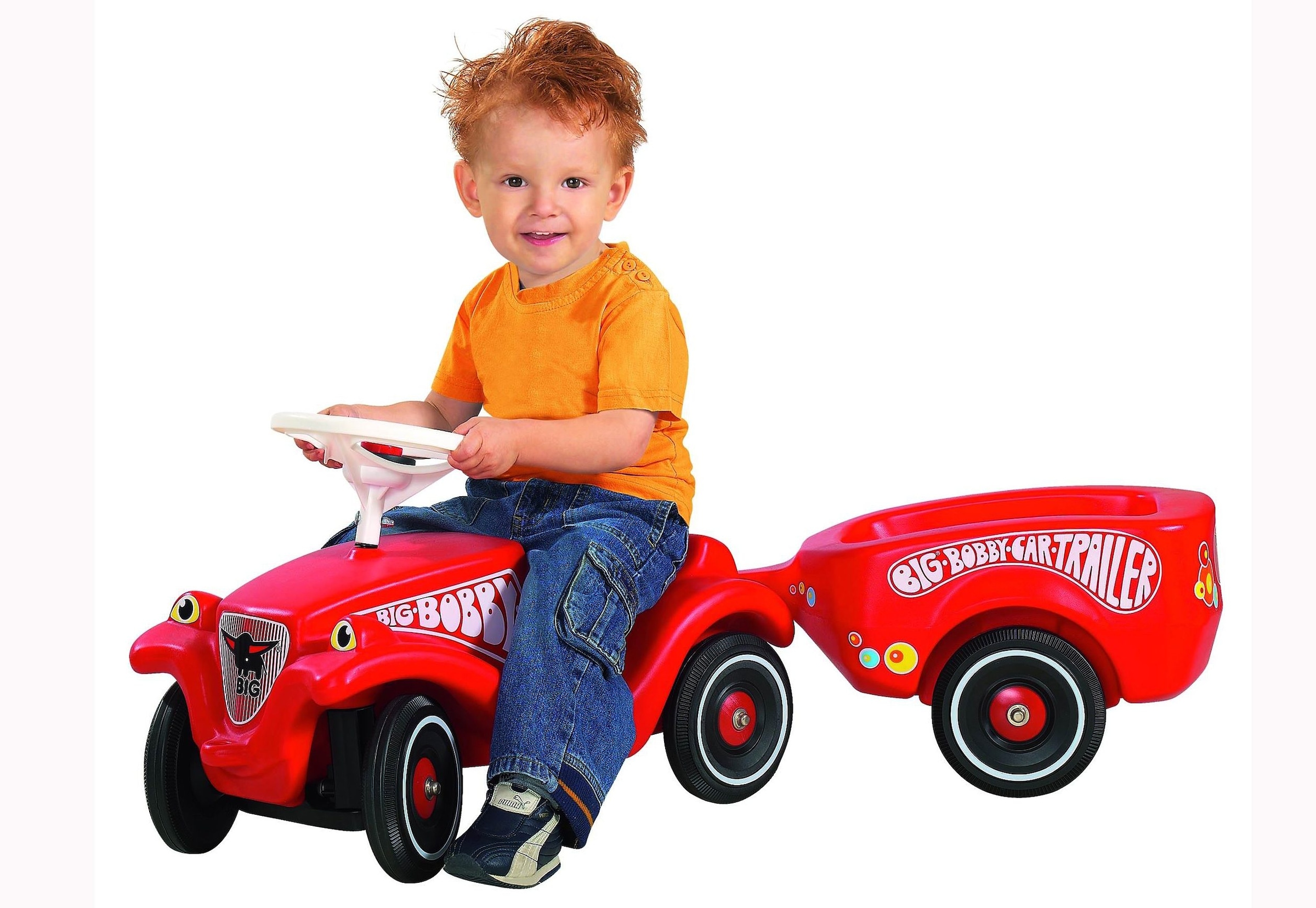 BIG Kinderfahrzeug-Anhänger »BIG-Bobby-Car-Trailer«, Made in Germany
