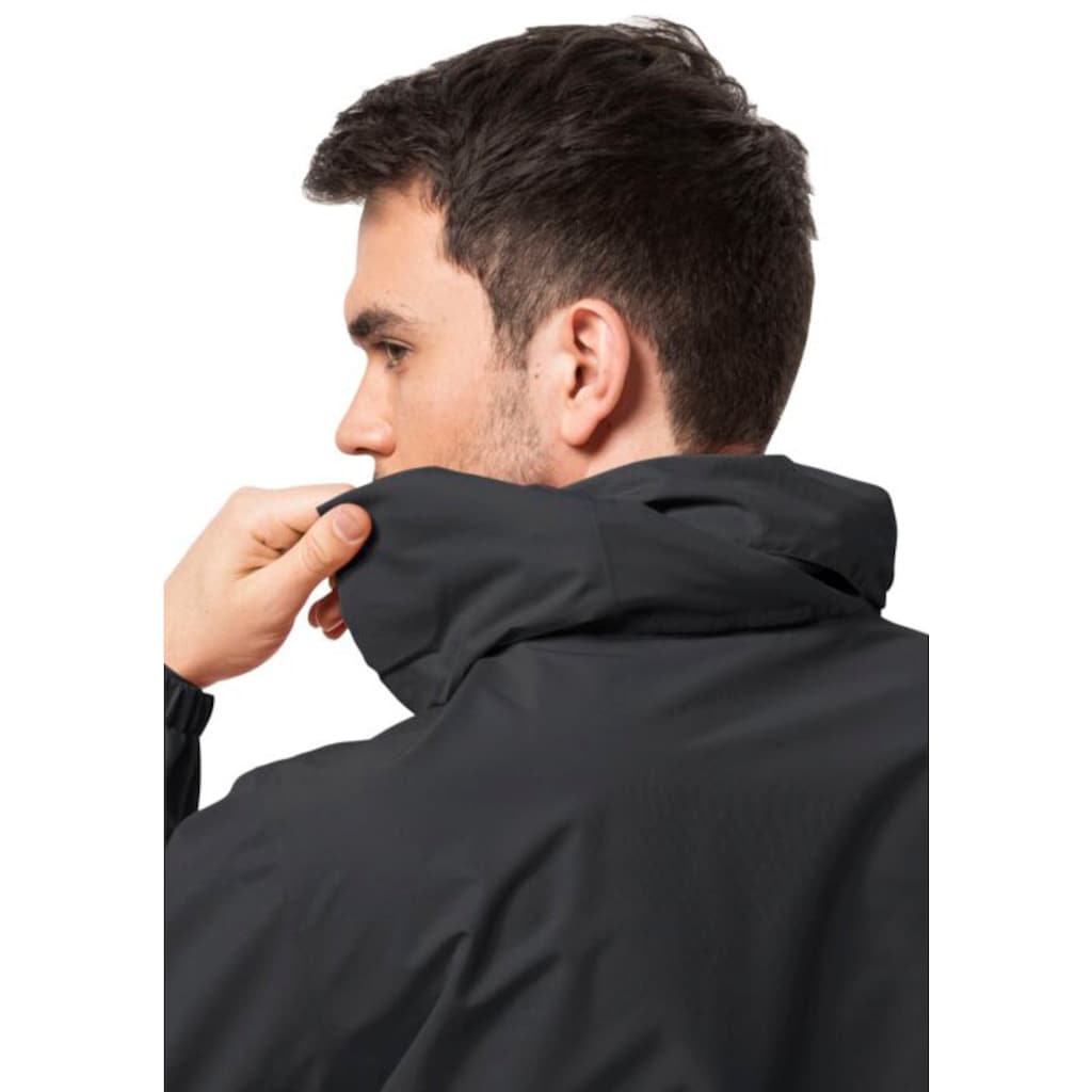 Jack Wolfskin Funktionsjacke »STORMY POINT 2L JKT M«, mit Kapuze