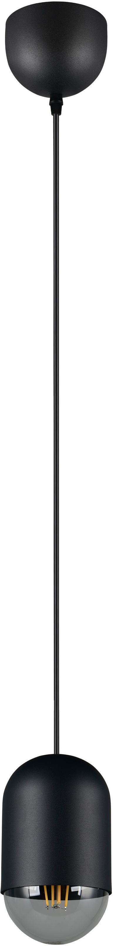 REALITY Leuchten Pendelleuchte »NARA, Hängelampe inkl. Leuchtmittel 1x E27 806 Lumen 2700K warmweiß« E27 2 Stk. Warmweiß Hängeleuchte in schlichtem Design Ø 11cm, Leuchtmittel wechselbar