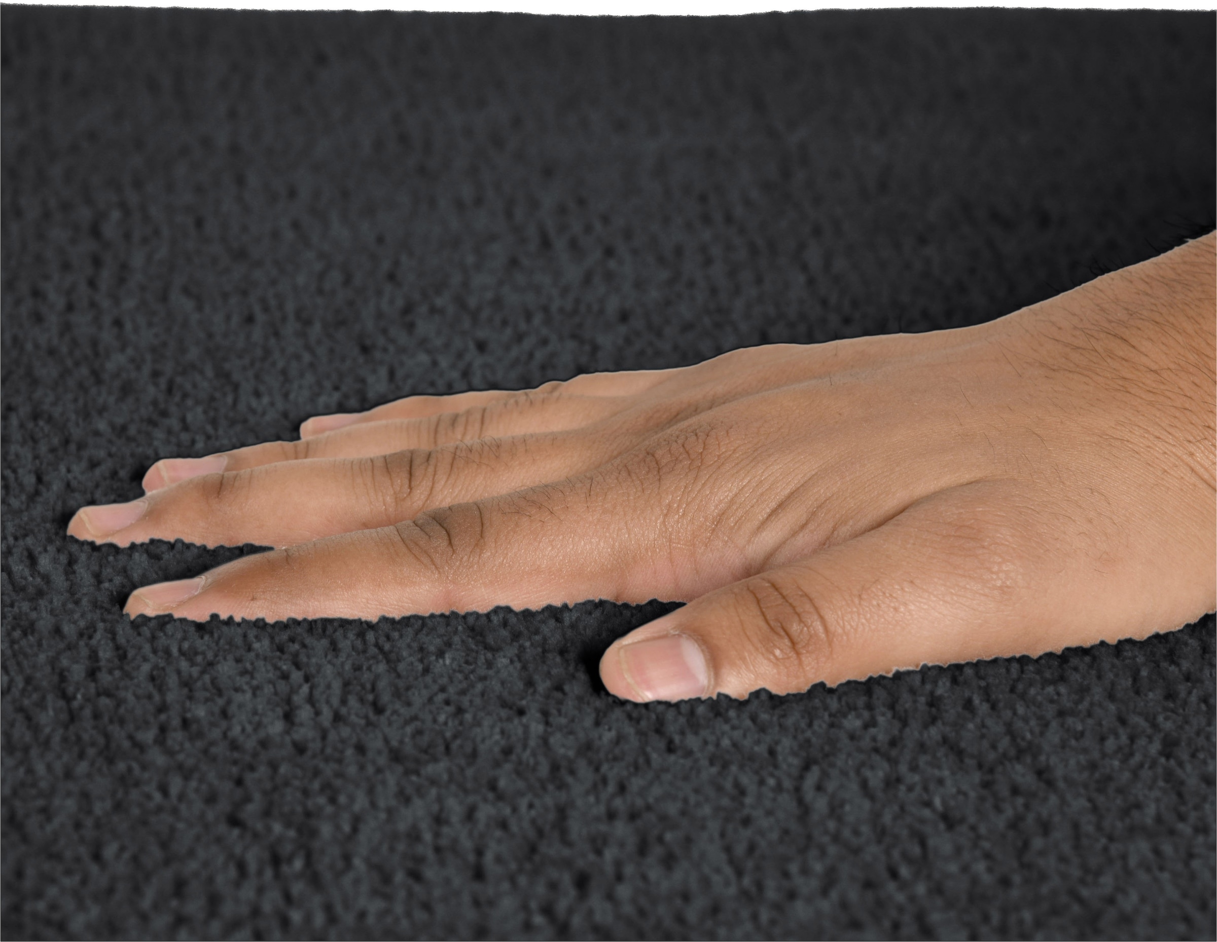 my home Badematte »Vanessa, Badvorleger, Badezimmer Teppich« Höhe 10 mm rutschhemmend beschichtet fußbodenheizungsgeeignet | schnell trocknend | strapazierfähig Badteppich, weiche Haptik, unifarben